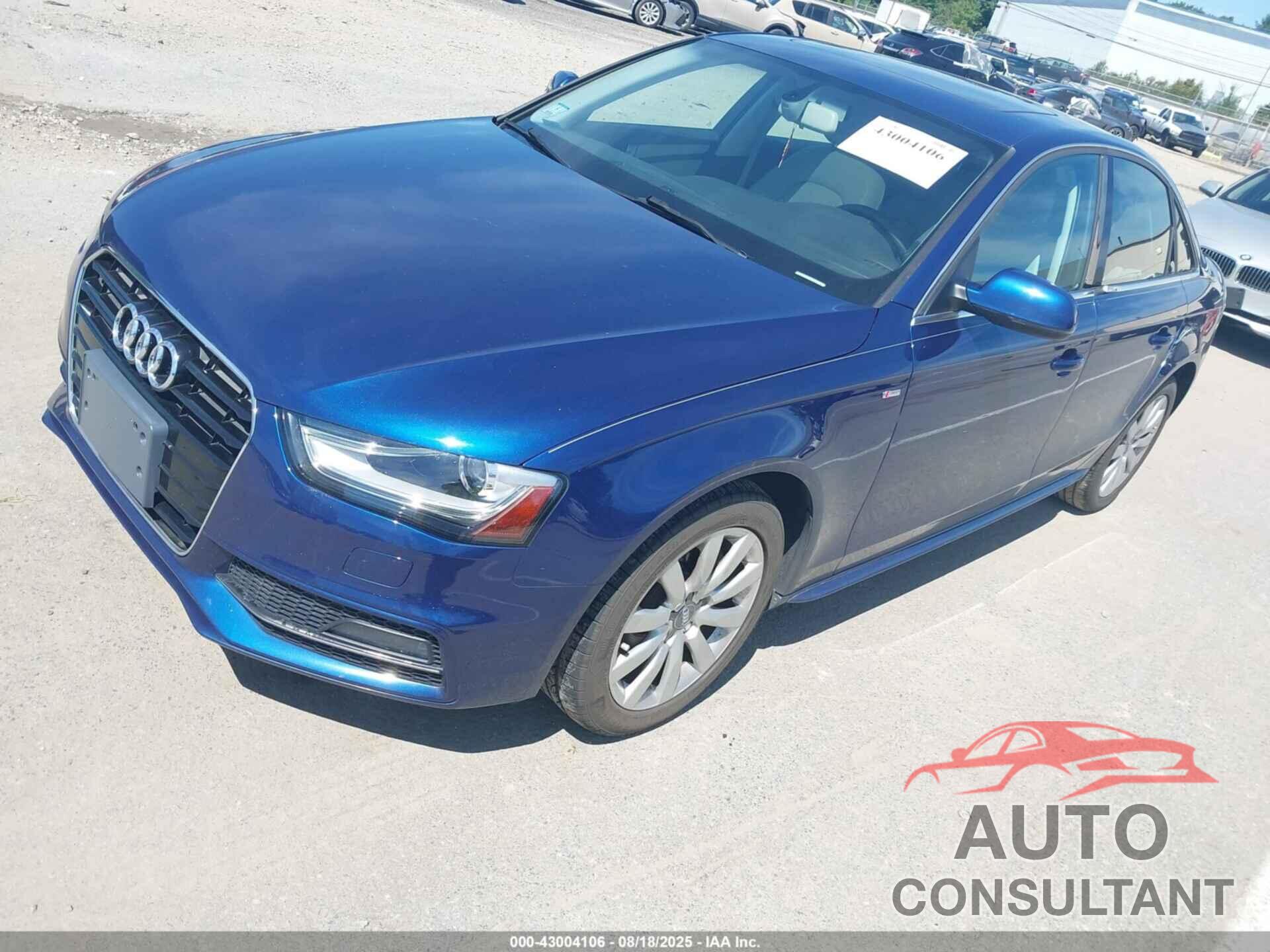AUDI A4 2015 - WAUAFAFL1FN028151