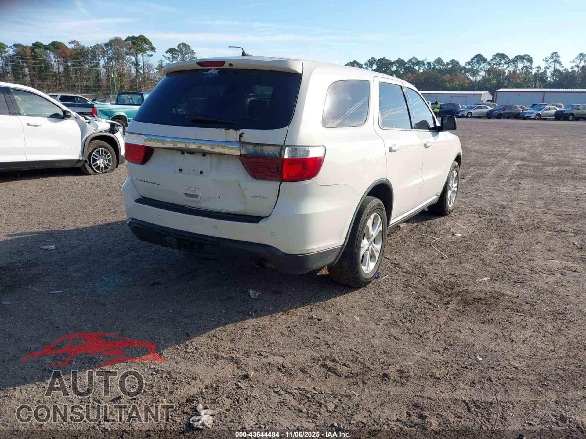 DODGE DURANGO 2012 - 1C4RDJAG3CC301605