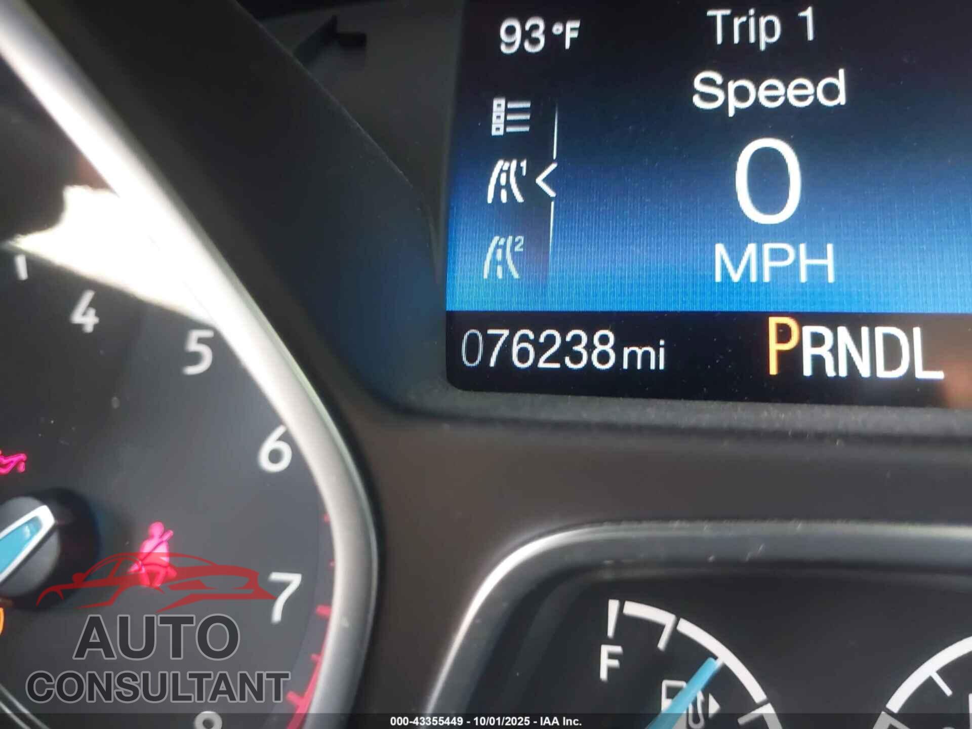 FORD FOCUS 2017 - 1FADP3F2XHL252913