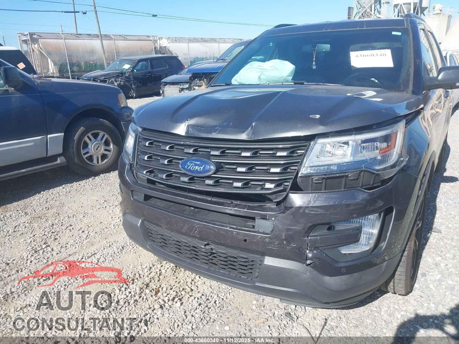 FORD EXPLORER 2017 - 1FM5K8D87HGE08198