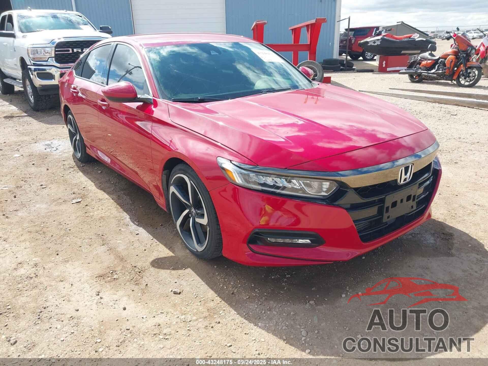 HONDA ACCORD 2018 - 1HGCV1F35JA091348