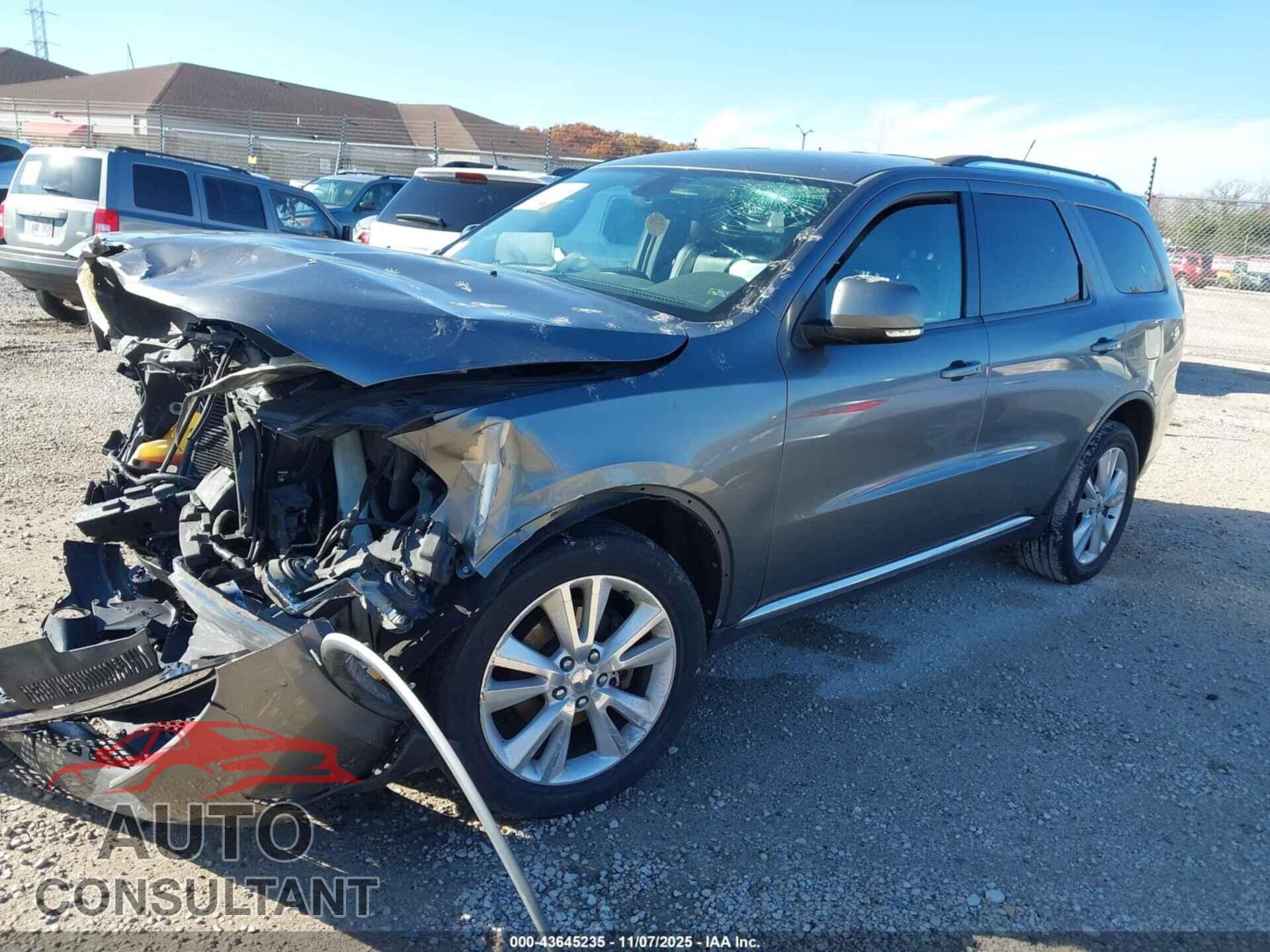 DODGE DURANGO 2012 - 1C4RDJDG5CC108366