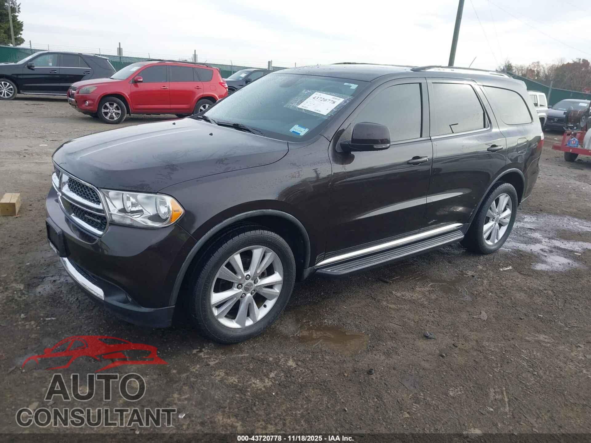 DODGE DURANGO 2012 - 1C4RDJDG3CC198004