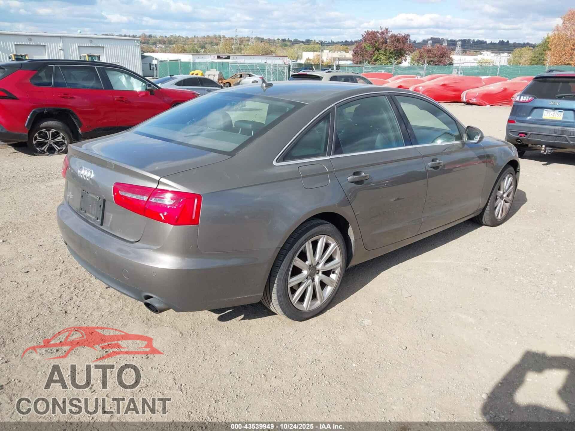 AUDI A6 2013 - WAUDFAFC9DN059254