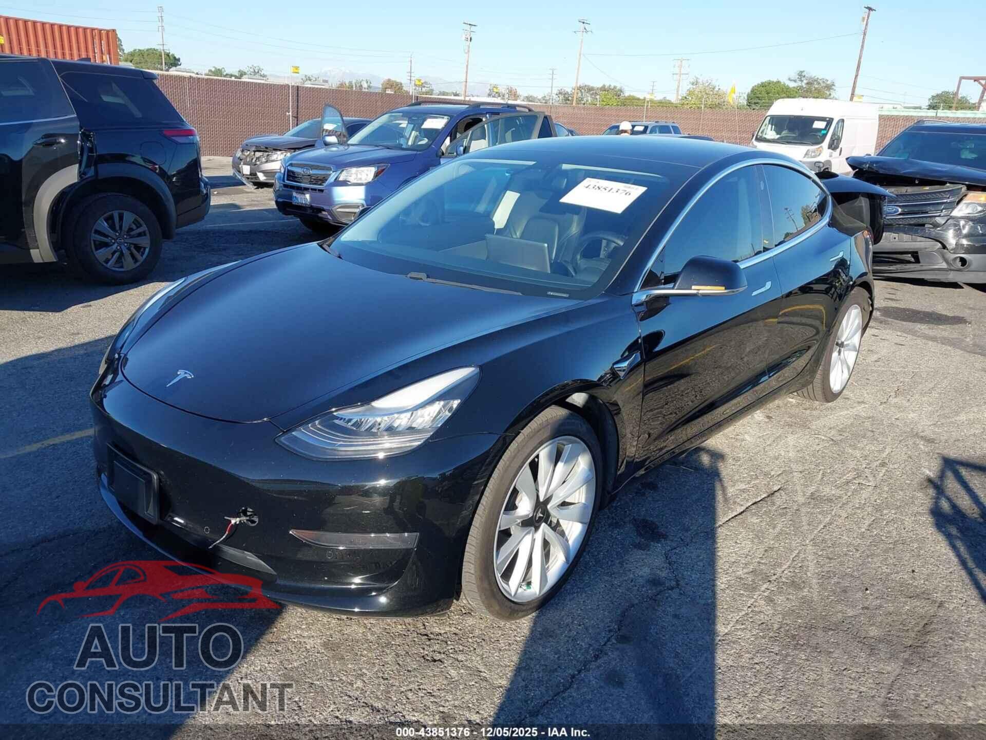 TESLA MODEL 3 2020 - 5YJ3E1EA3LF708318