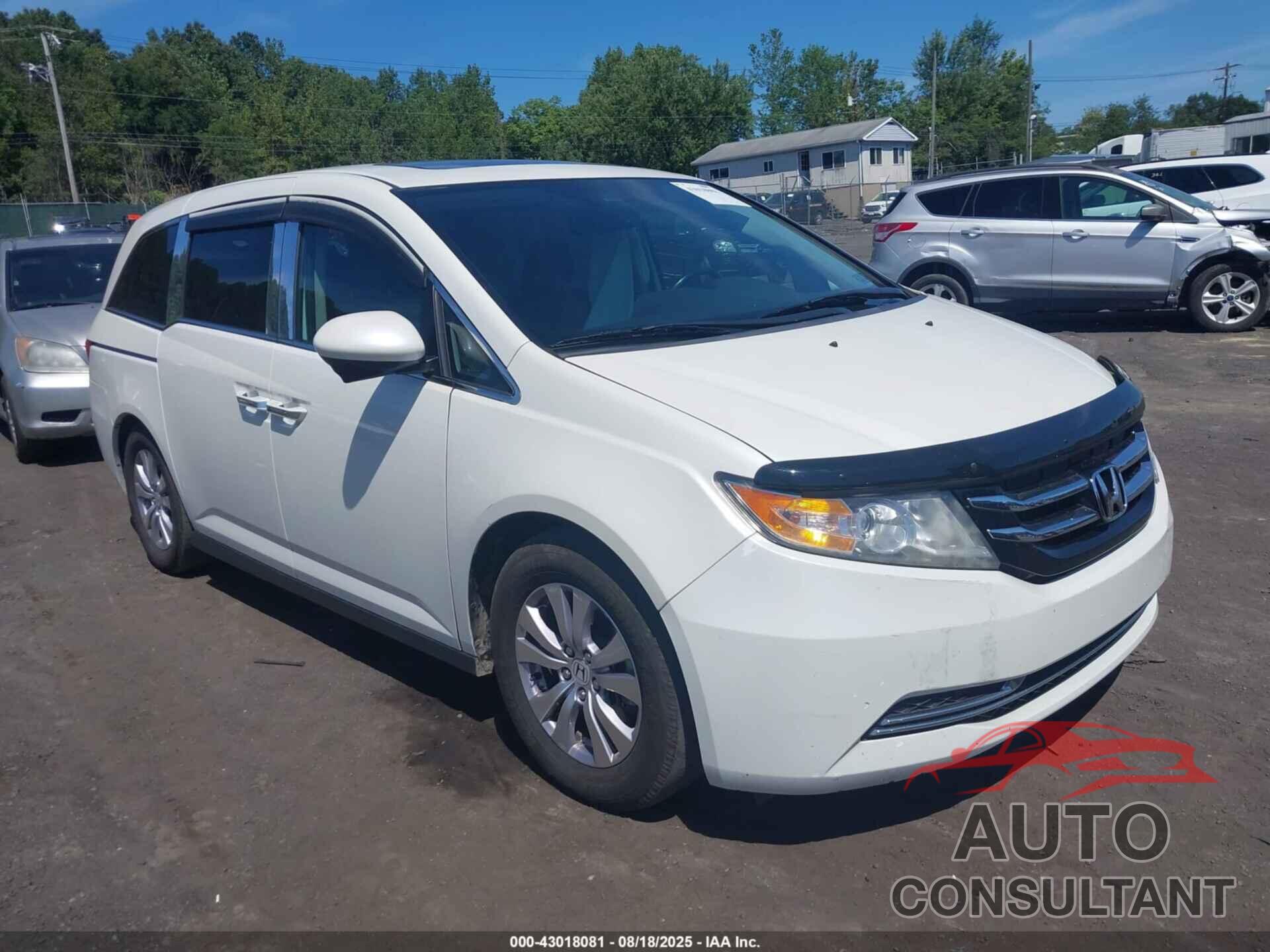 HONDA ODYSSEY 2016 - 5FNRL5H64GB152542