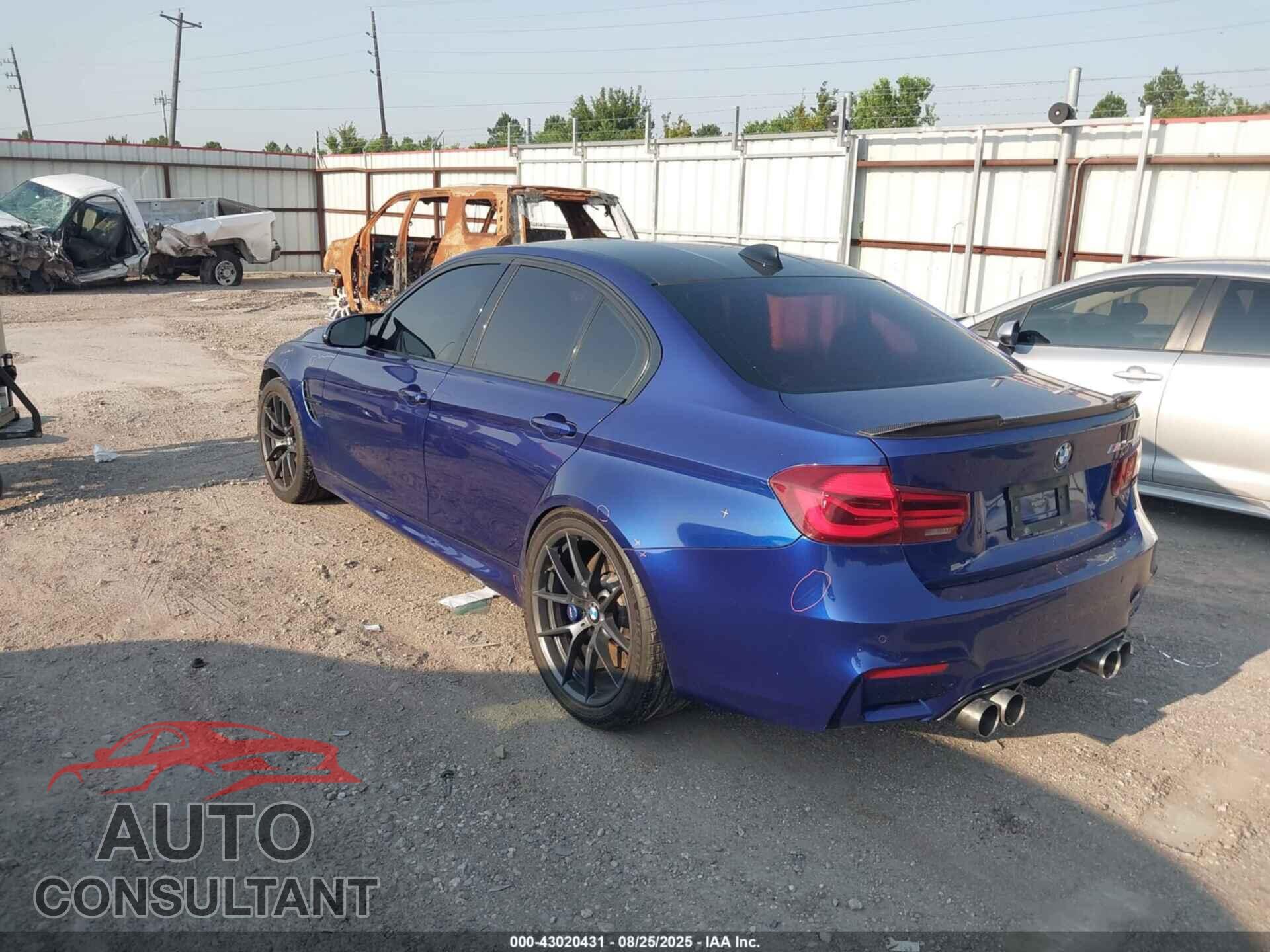 BMW M3 2018 - WBS8M9C59J5L00295