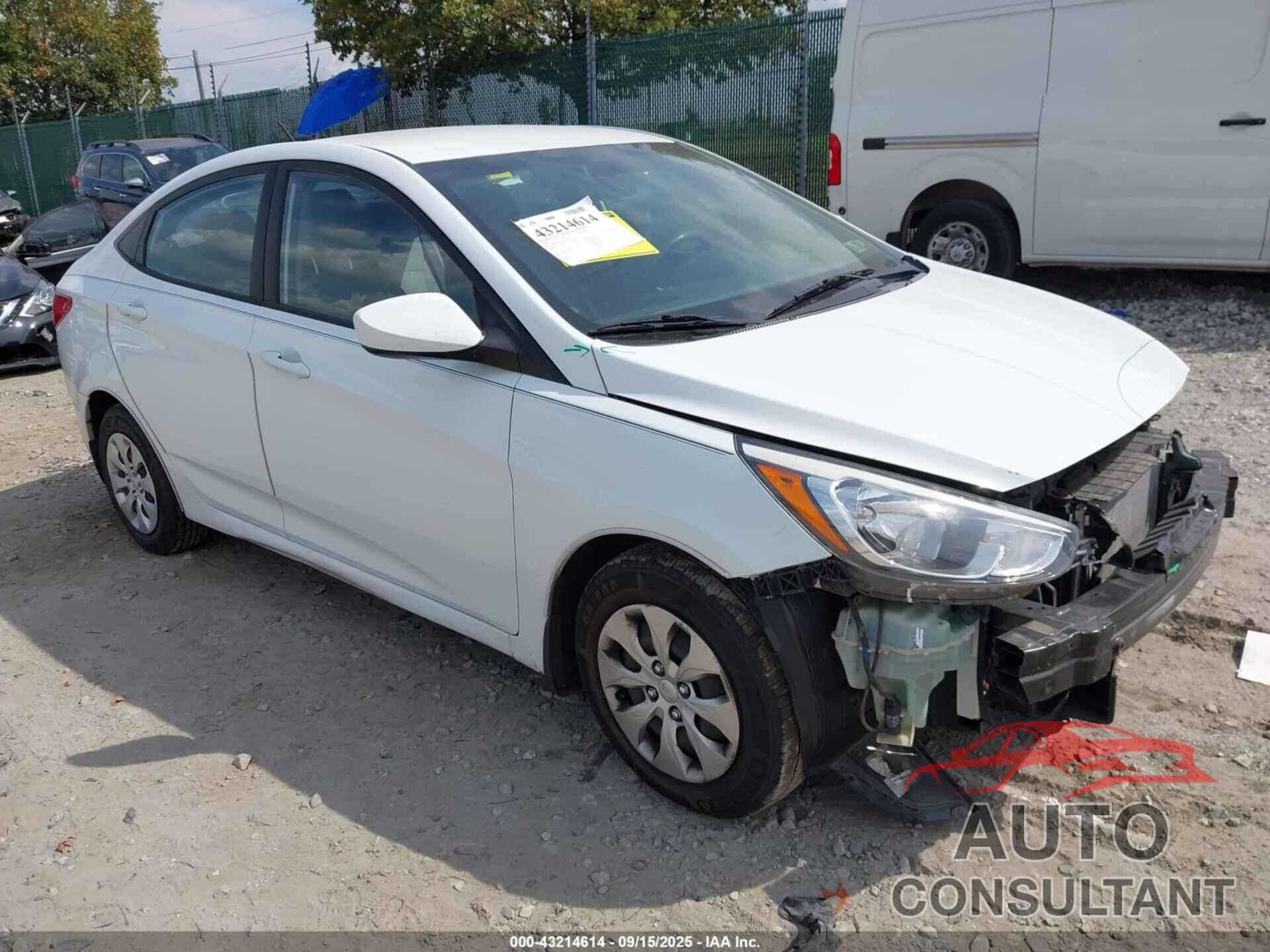 HYUNDAI ACCENT 2015 - KMHCT4AE9FU919126