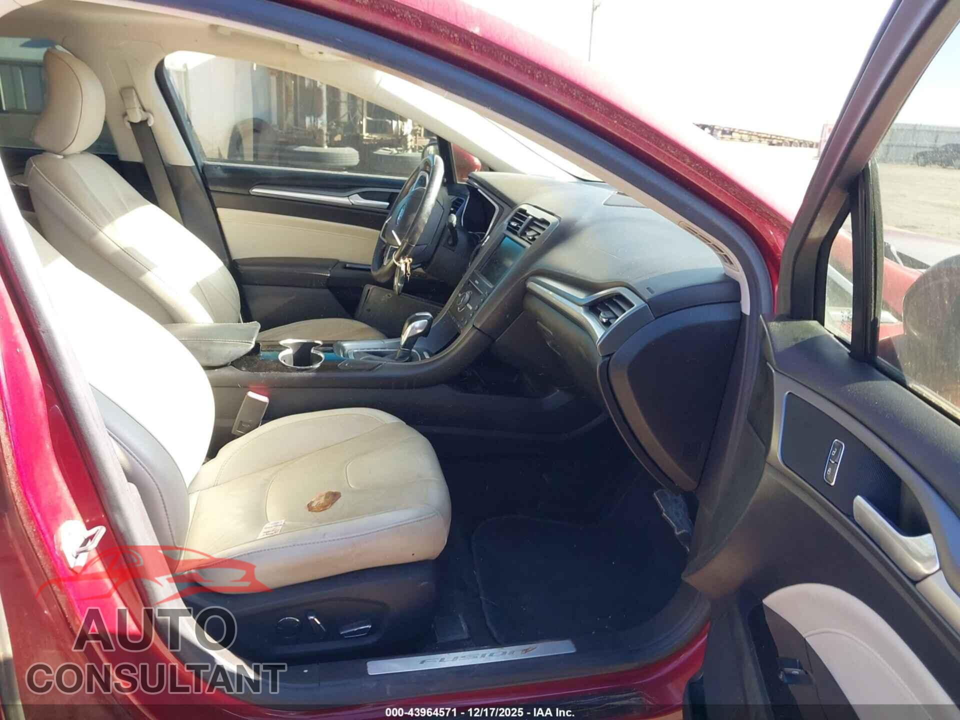 FORD FUSION 2016 - 3FA6P0K98GR250412
