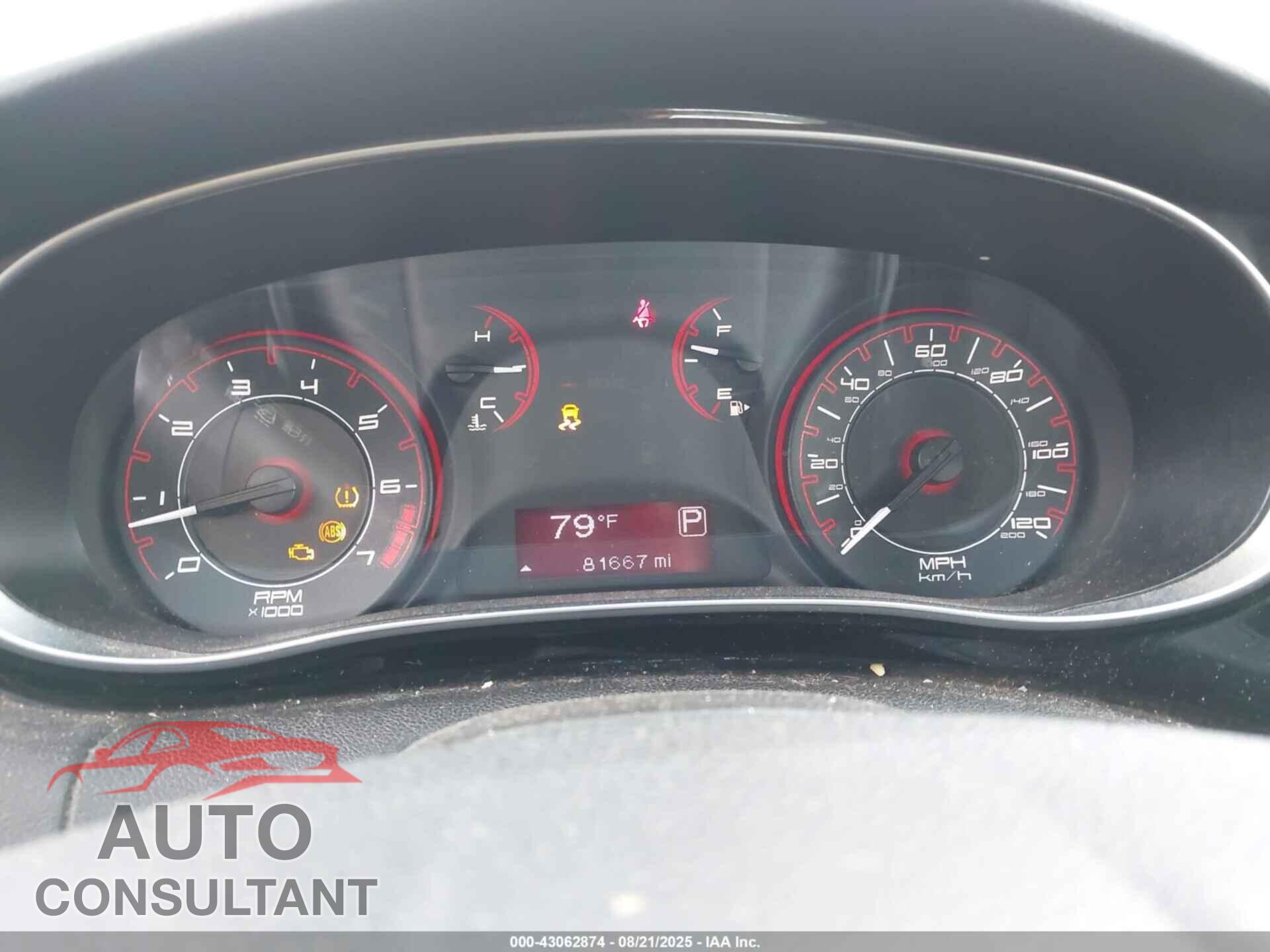 DODGE DART 2013 - 1C3CDFBA3DD292966