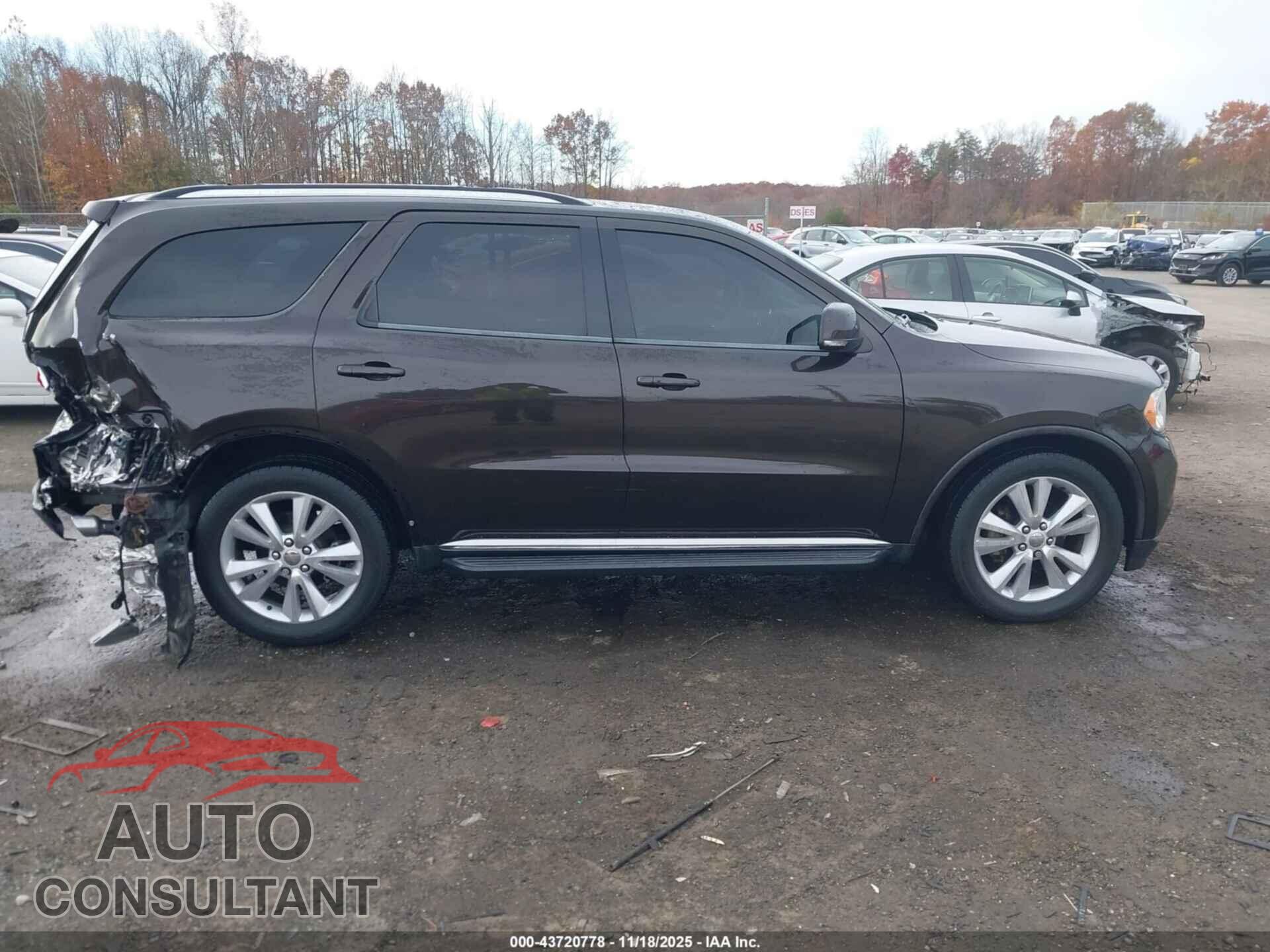 DODGE DURANGO 2012 - 1C4RDJDG3CC198004