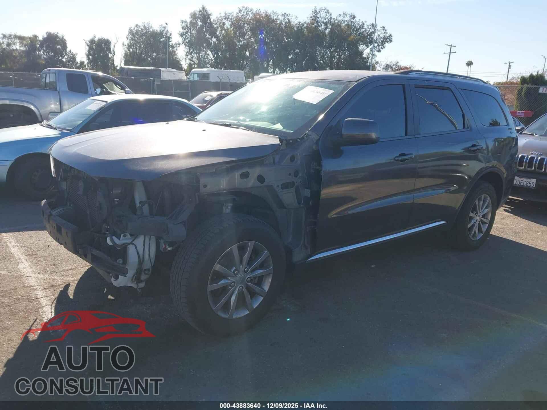 DODGE DURANGO 2017 - 1C4RDHAG3HC789406