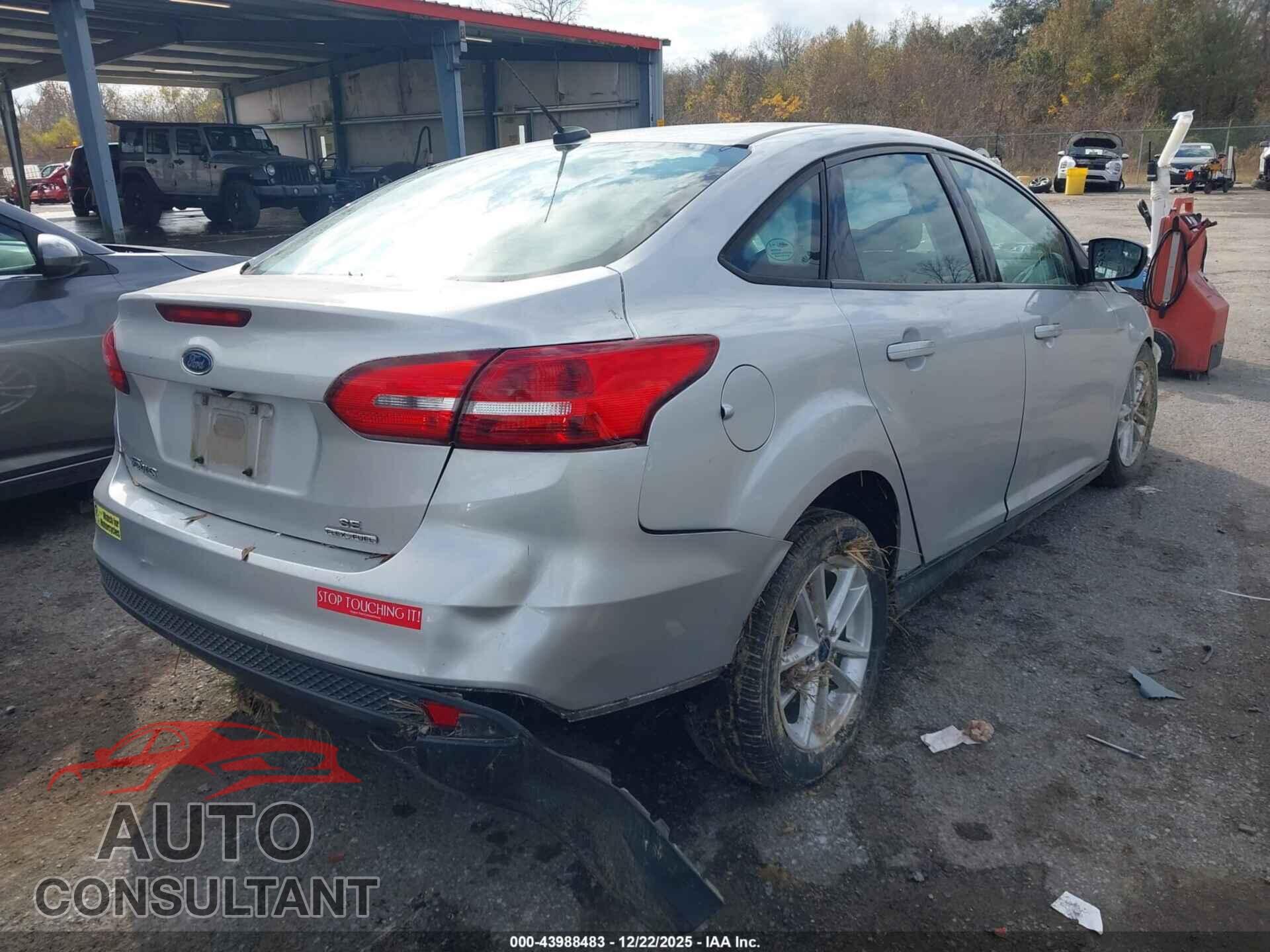 FORD FOCUS 2016 - 1FADP3F21GL373568