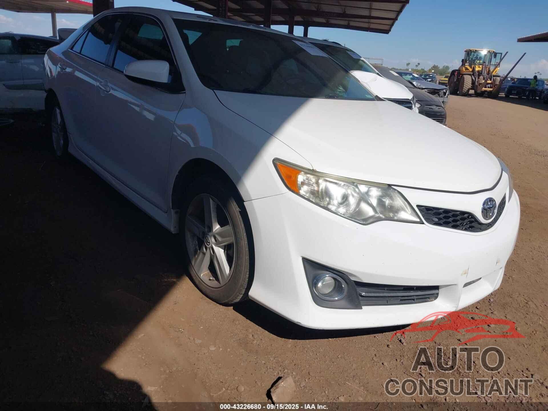 TOYOTA CAMRY 2012 - 4T1BF1FK6CU193771