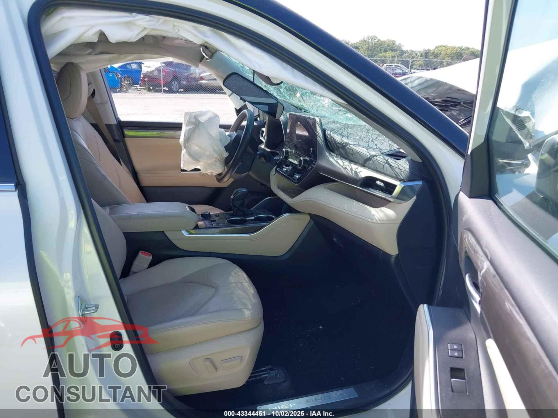 TOYOTA HIGHLANDER 2023 - 5TDKDRBH7PS032603