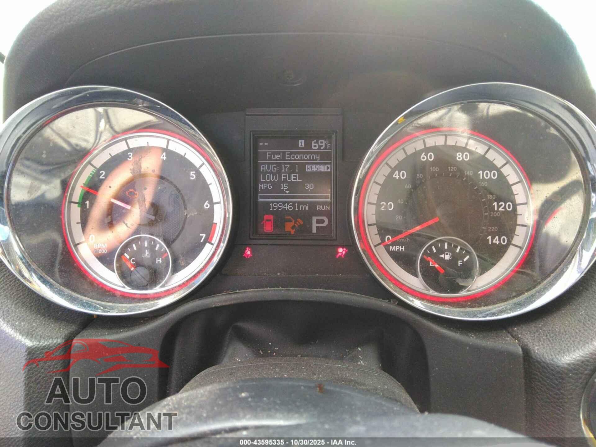 DODGE DURANGO 2013 - 1C4RDJDG6DC676496