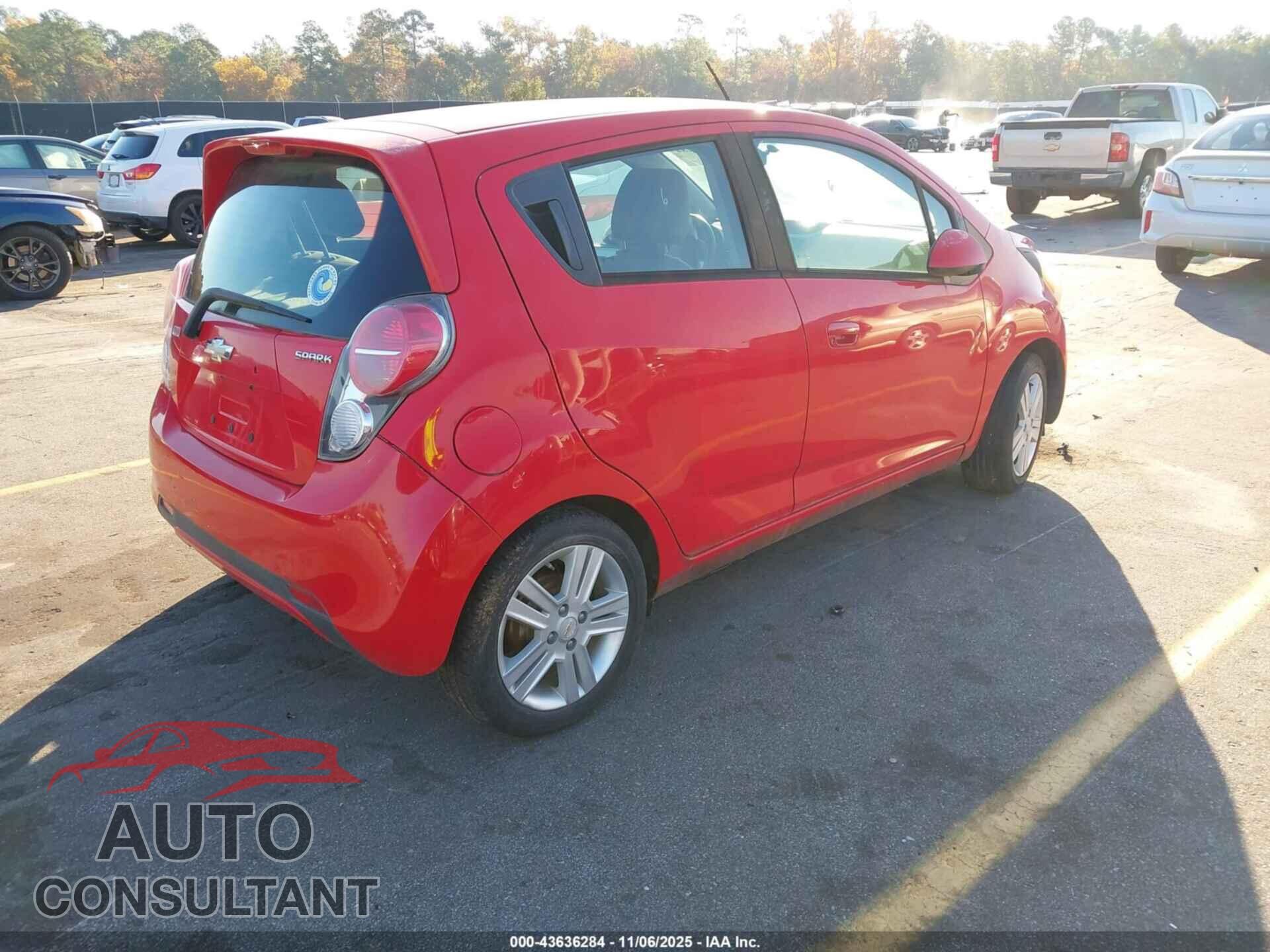 CHEVROLET SPARK 2014 - KL8CD6S99EC562221