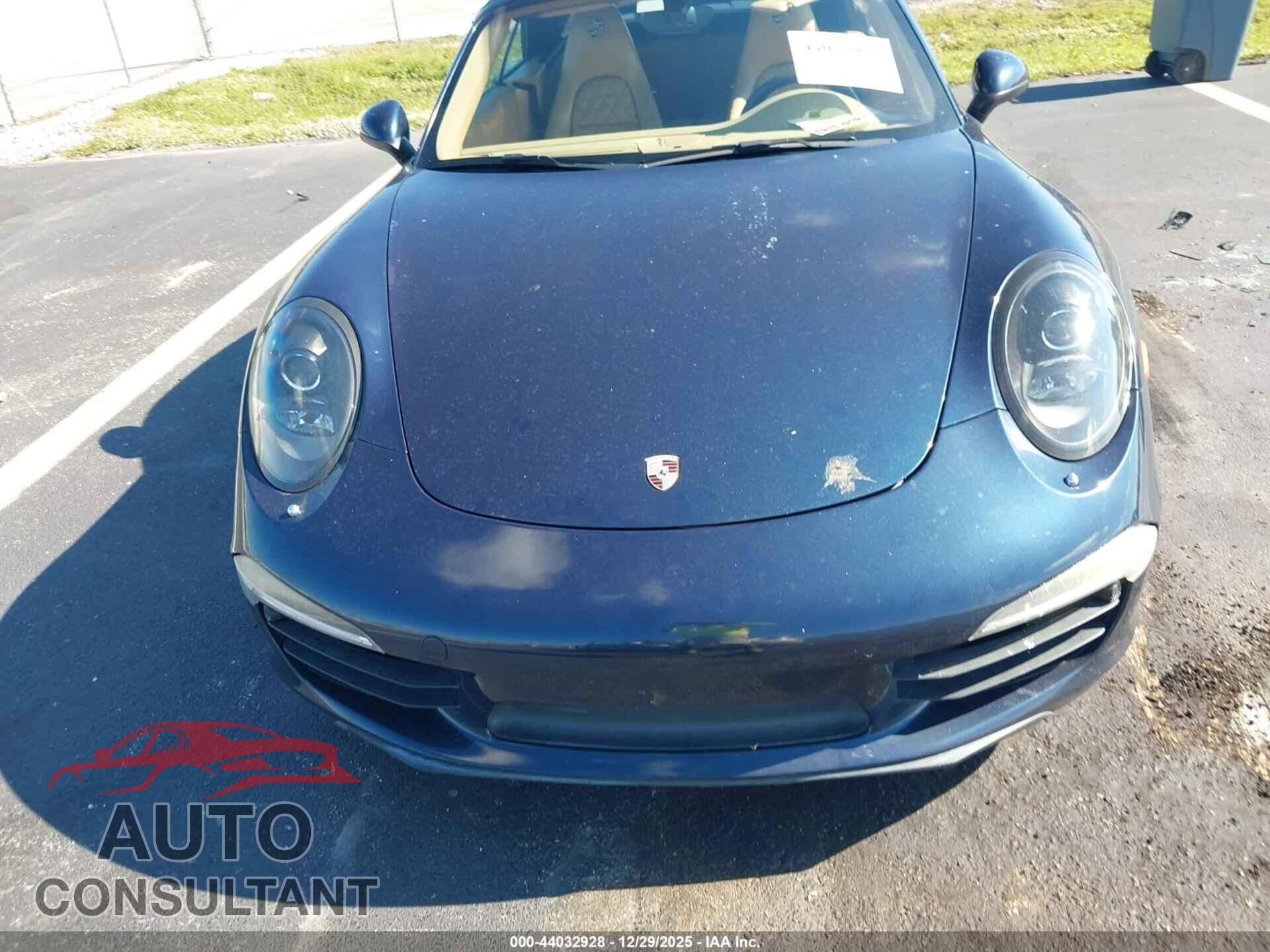 PORSCHE 911 2013 - WP0CA2A99DS141386