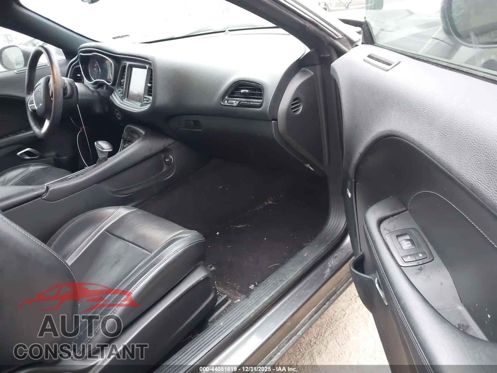 DODGE CHALLENGER 2016 - 2C3CDZAG2GH345767