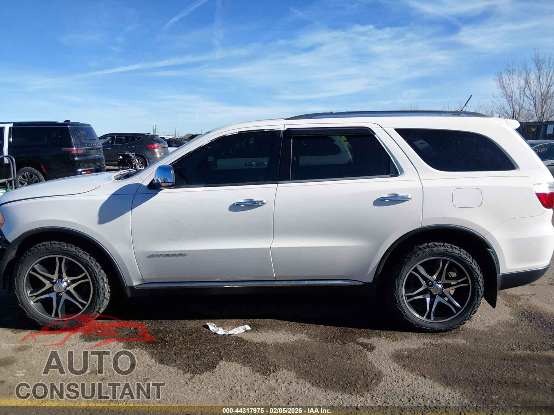 DODGE DURANGO 2012 - 1C4RDJEG6CC331076