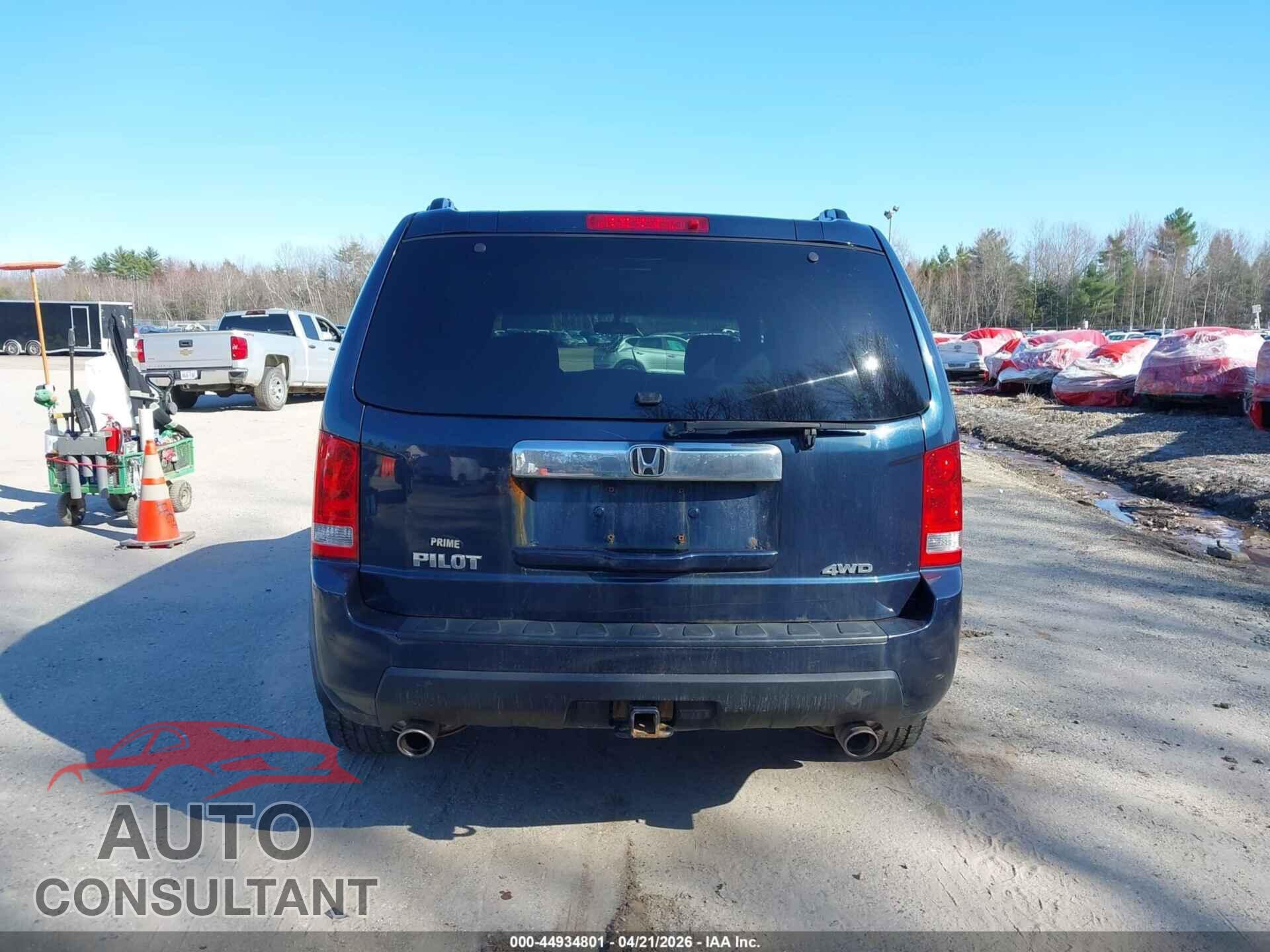 HONDA PILOT 2011 - 5FNYF4H42BB098839