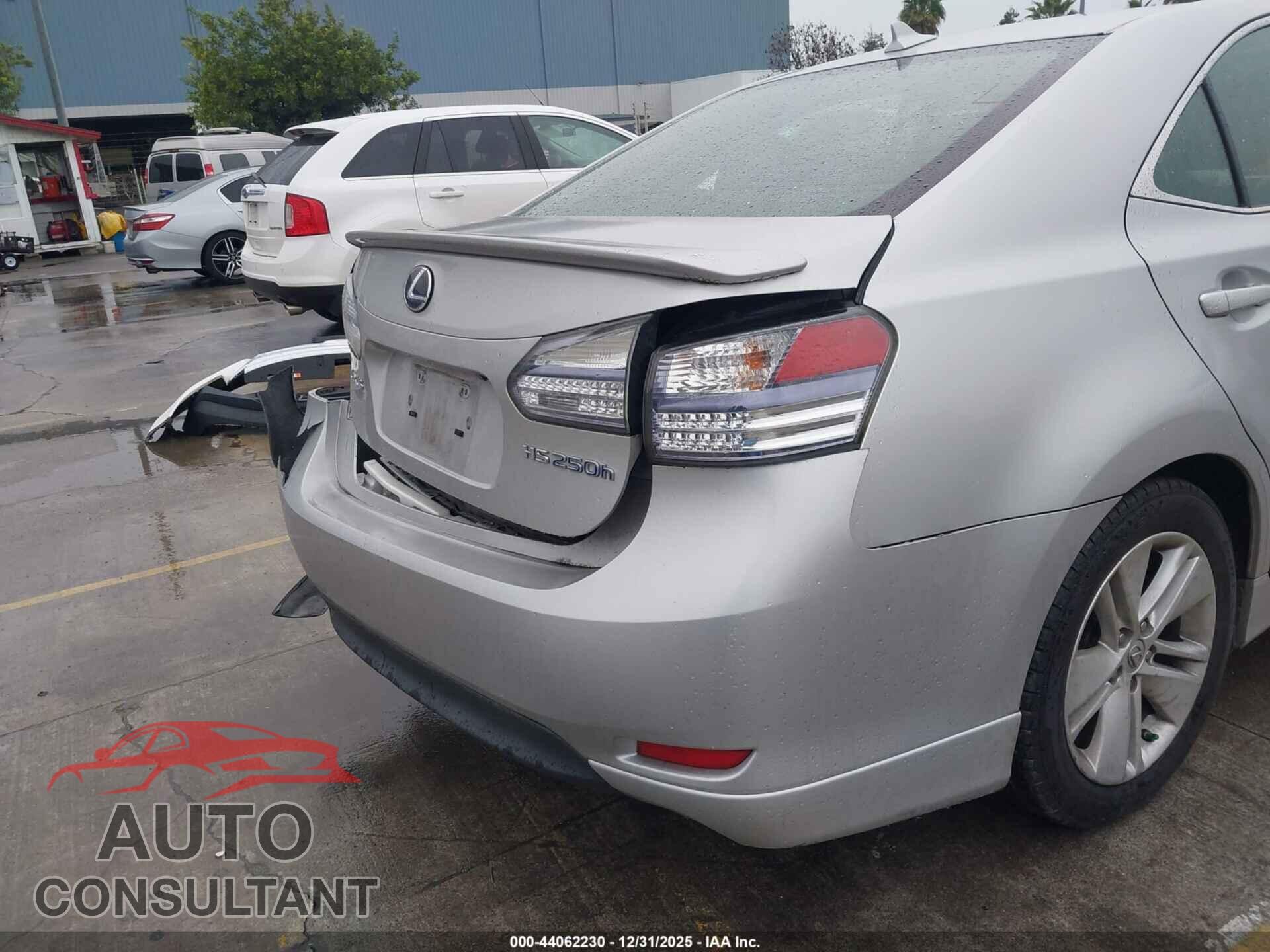 LEXUS HS 250H 2010 - JTHBB1BA0A2028027