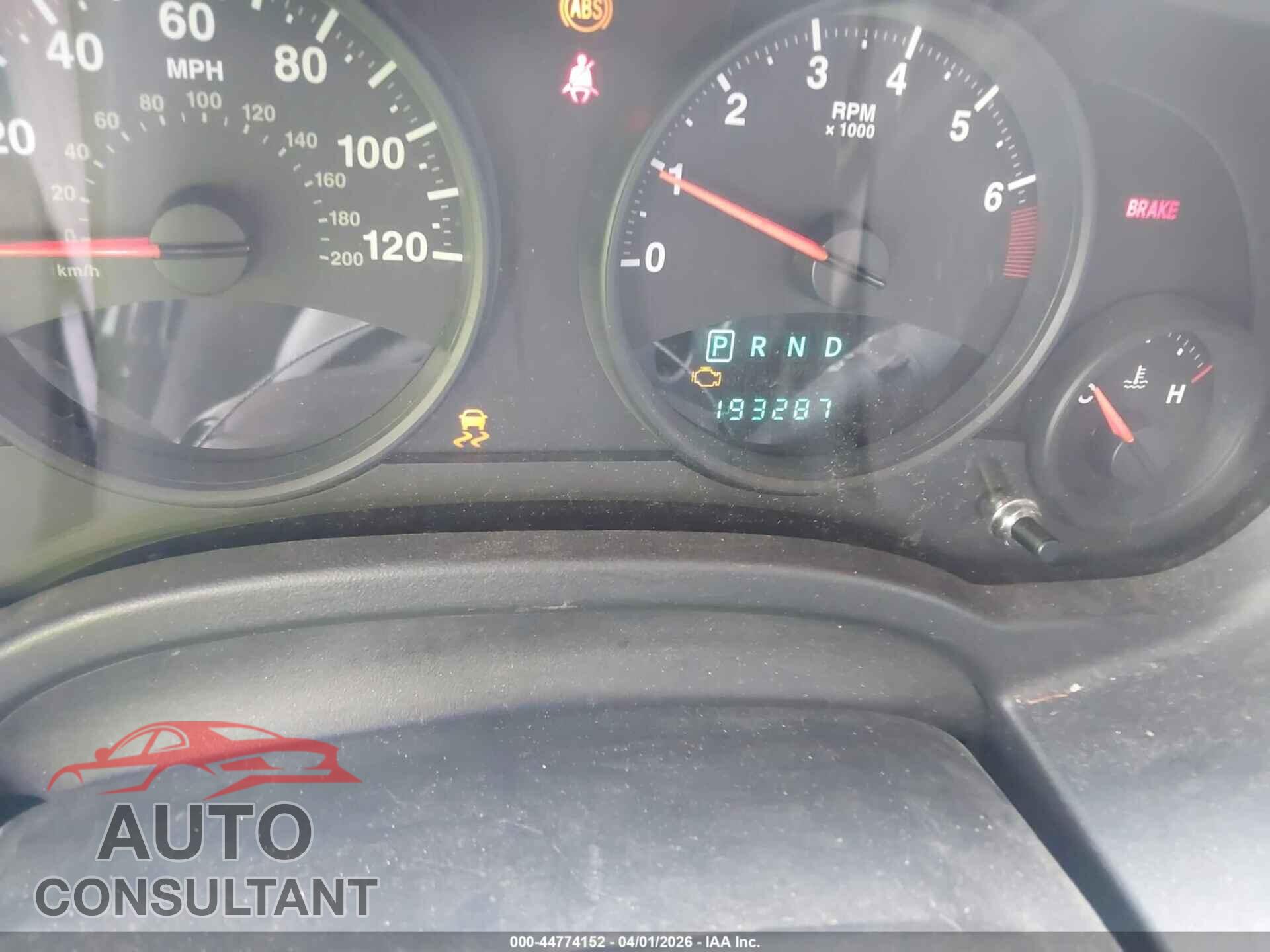 JEEP COMPASS 2012 - 1C4NJDBB4CD506677