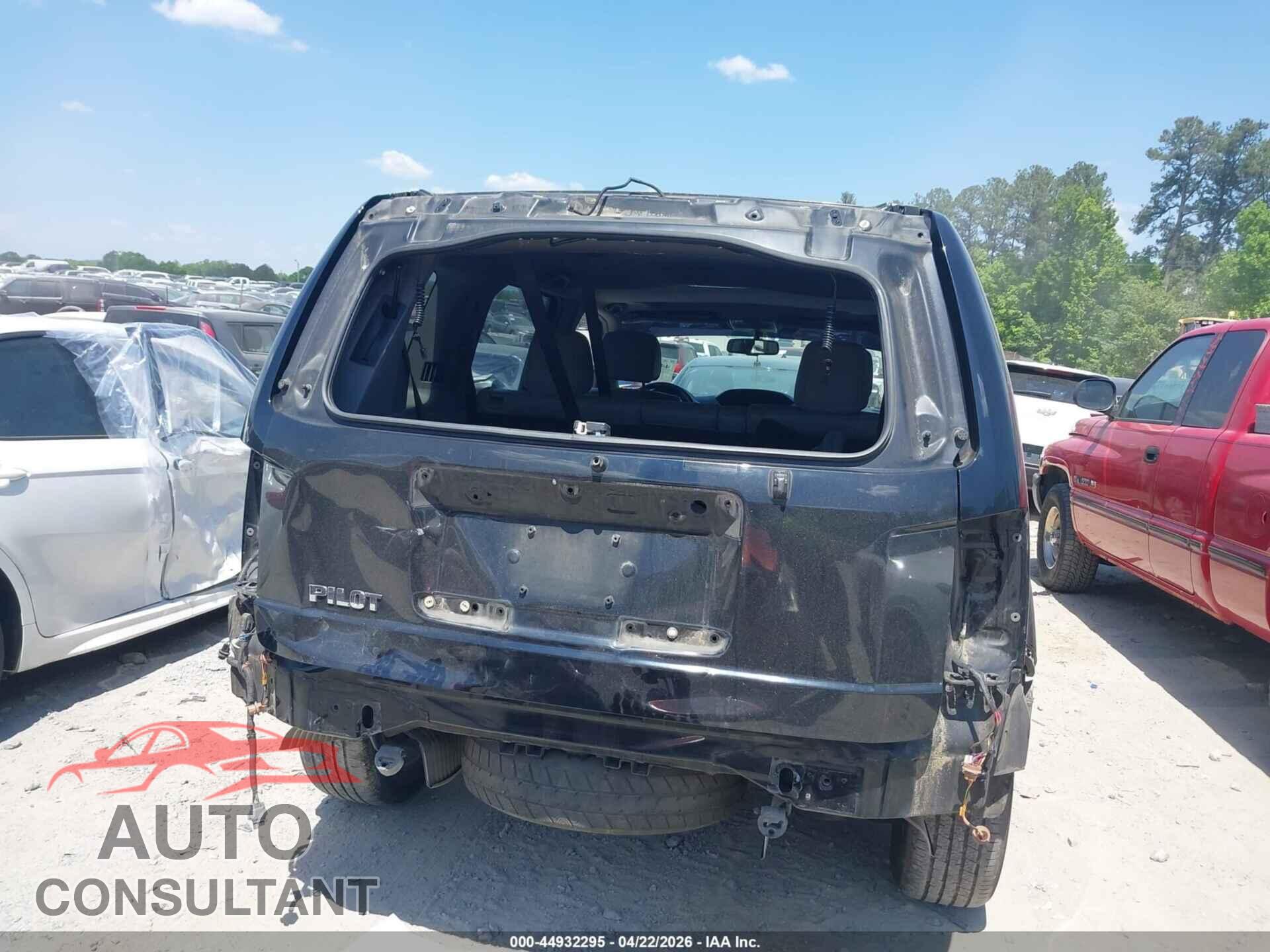 HONDA PILOT 2014 - 5FNYF3H58EB015437