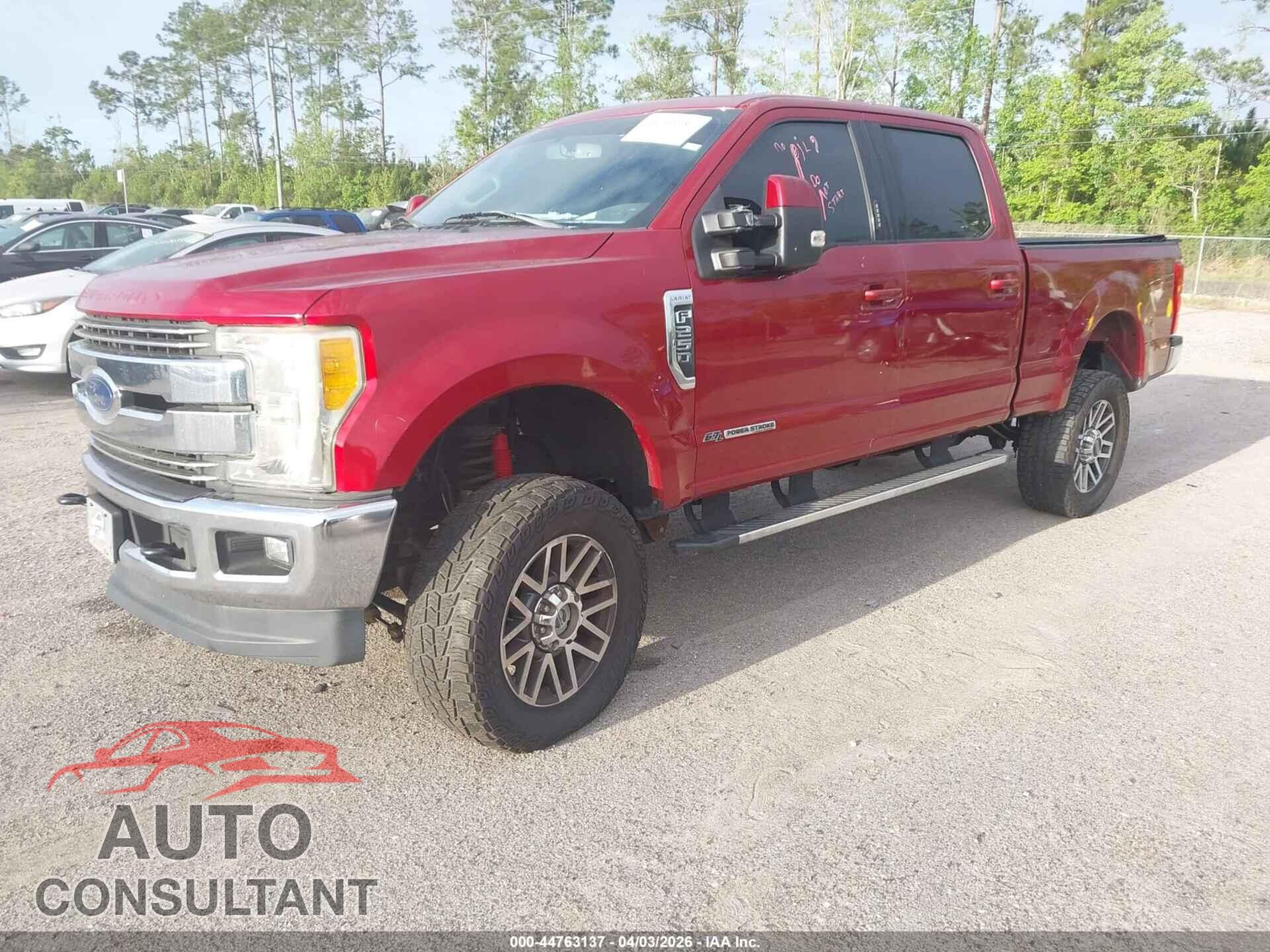 FORD F-250 2017 - 1FT7W2BT1HEE30621