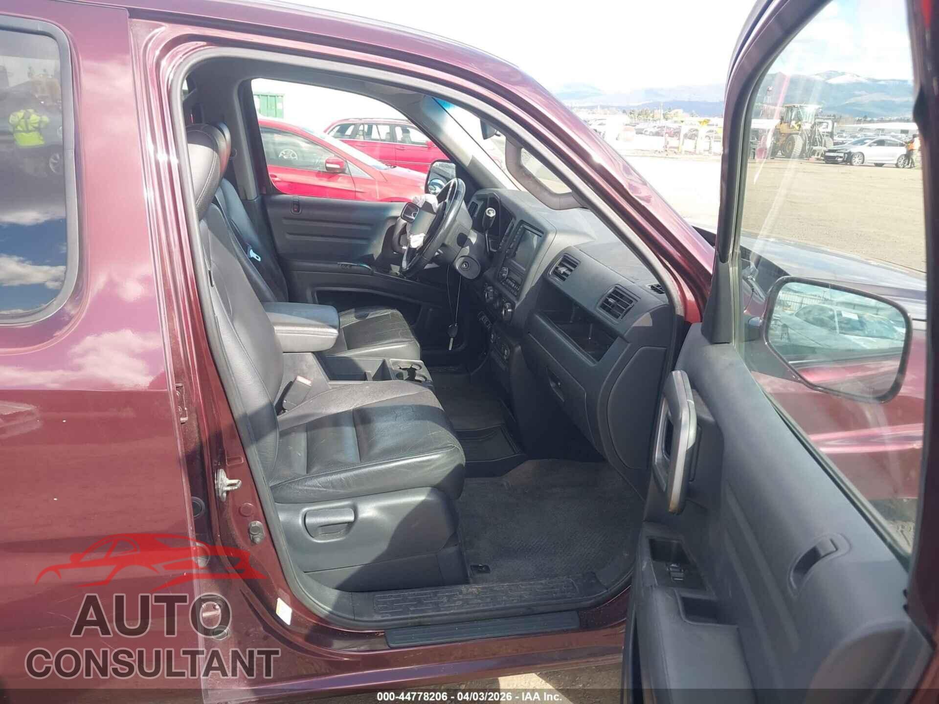 HONDA RIDGELINE 2012 - 5FPYK1F59CB451821