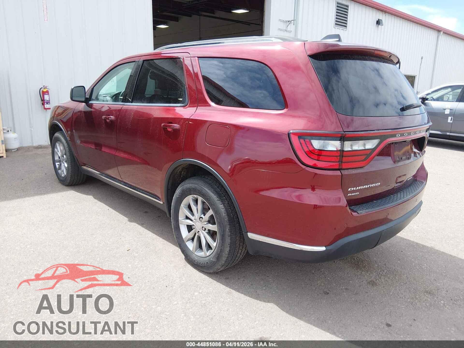 DODGE DURANGO 2017 - 1C4RDJAG9HC883684