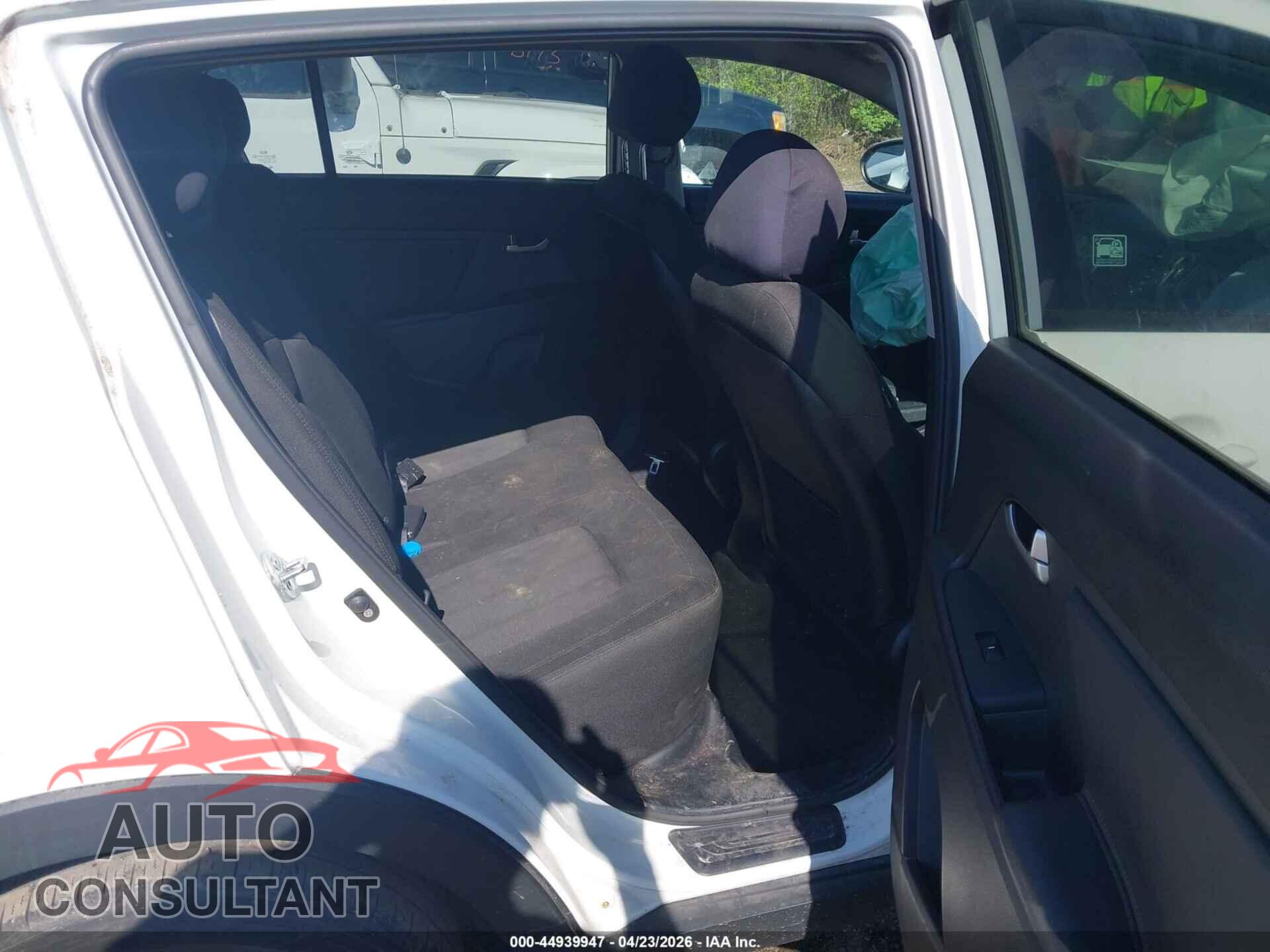 KIA SPORTAGE 2012 - KNDPB3A2XC7266857