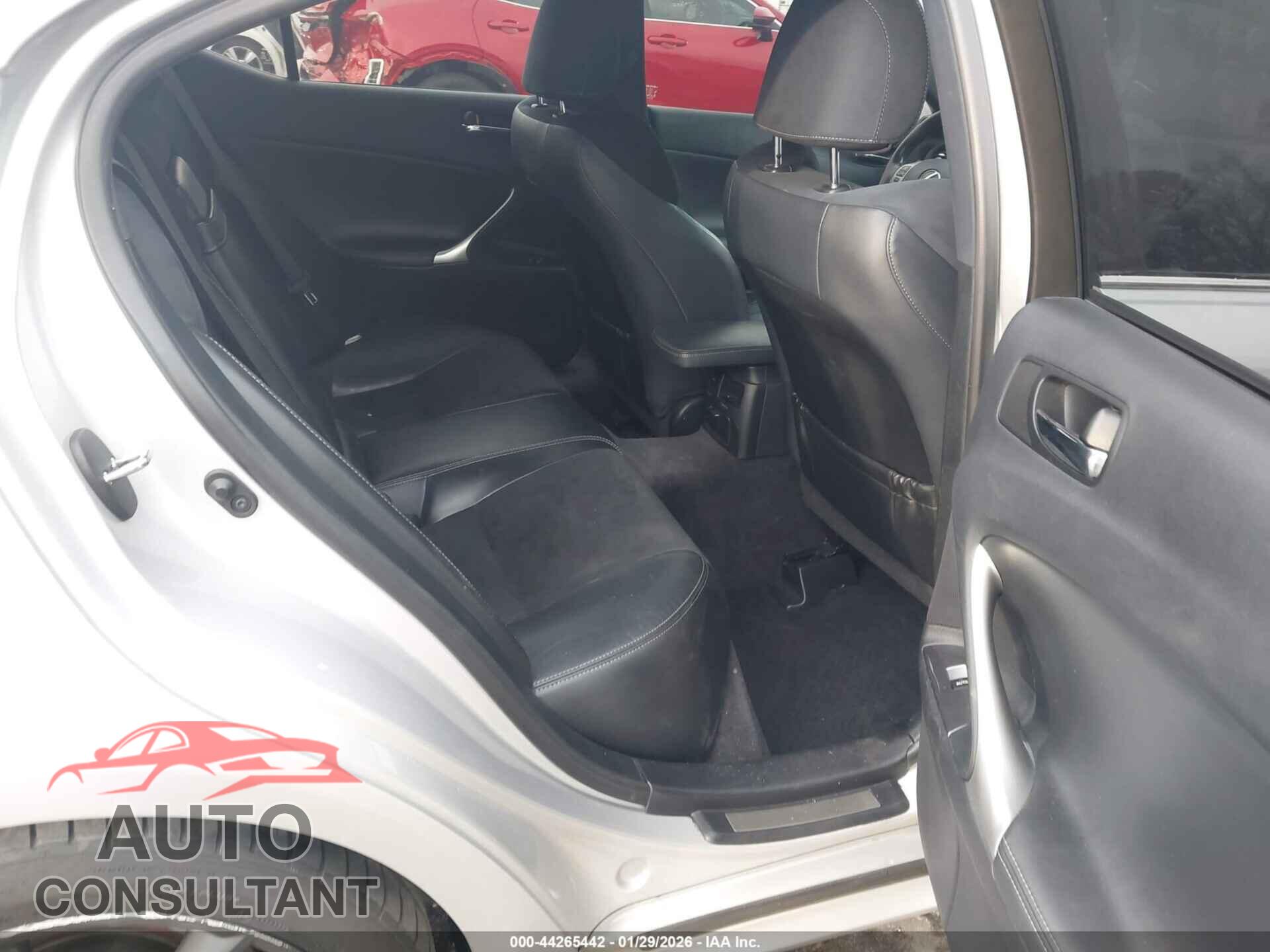 LEXUS IS 250 2012 - JTHBF5C21C5157592