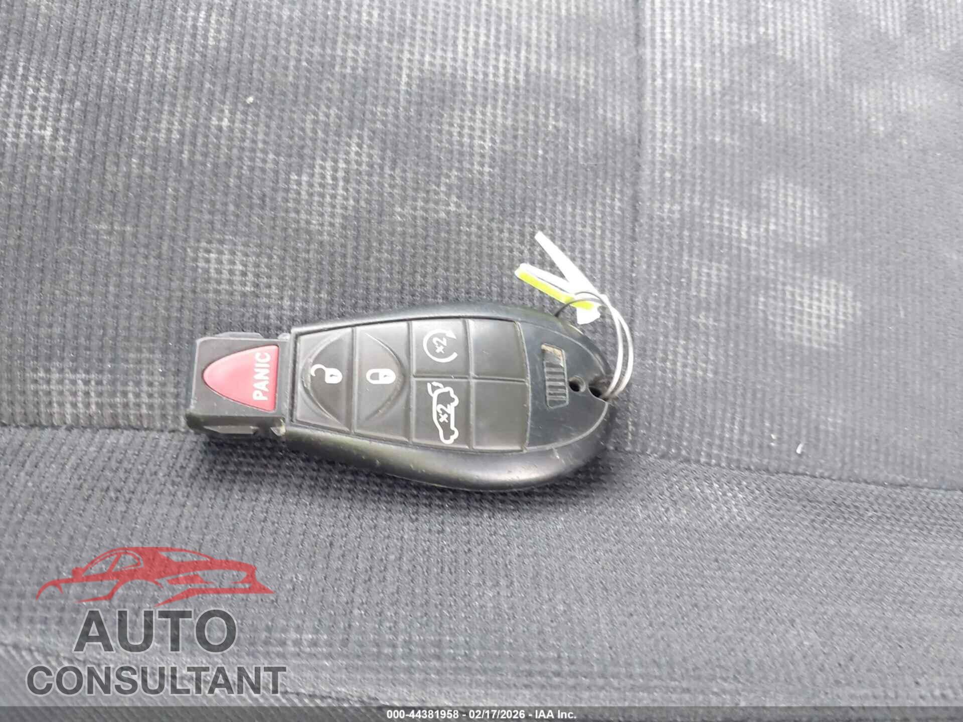 DODGE DURANGO 2012 - 1C4RDJDGXCC110789