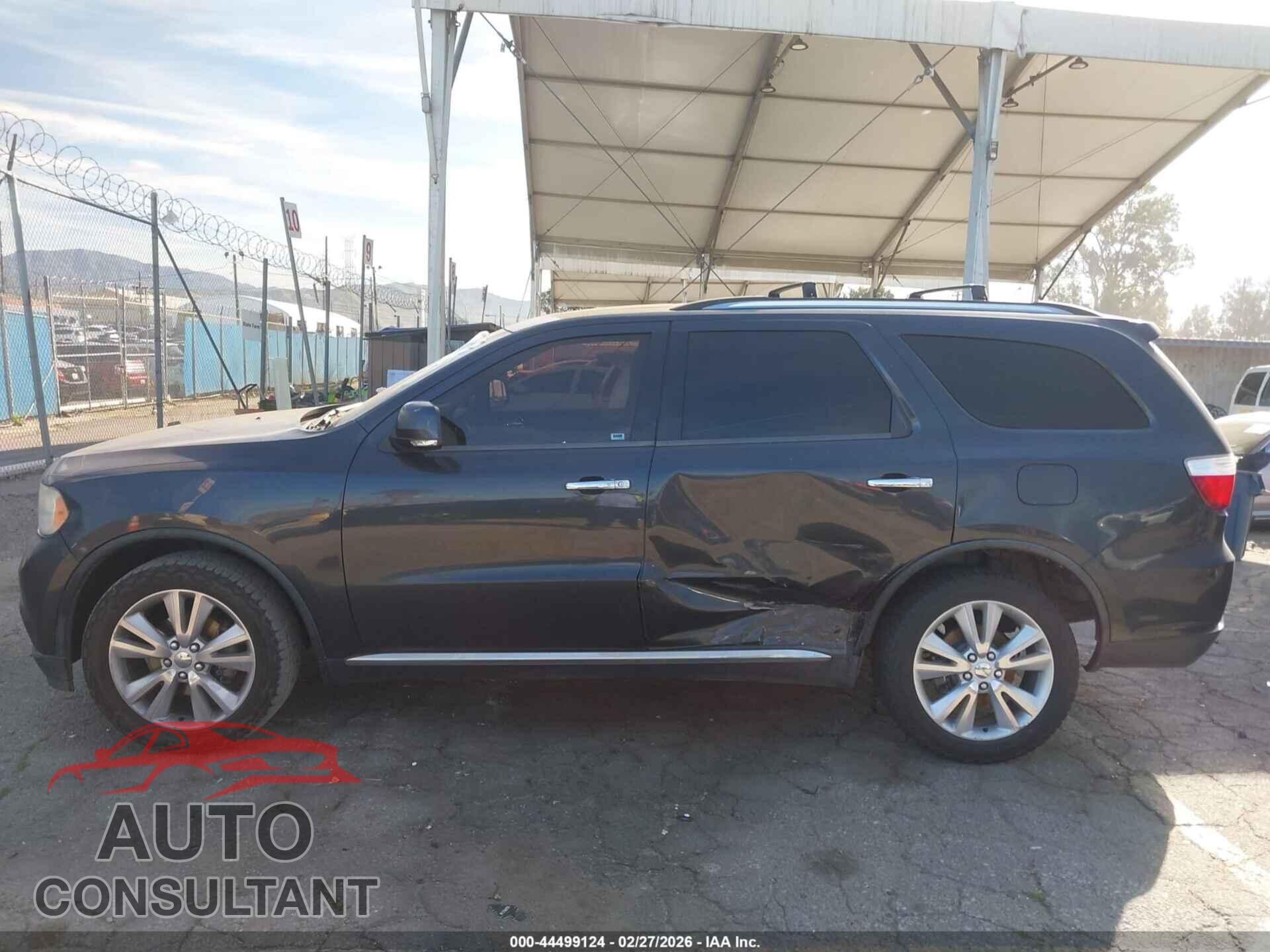 DODGE DURANGO 2013 - 1C4RDHDGXDC598071