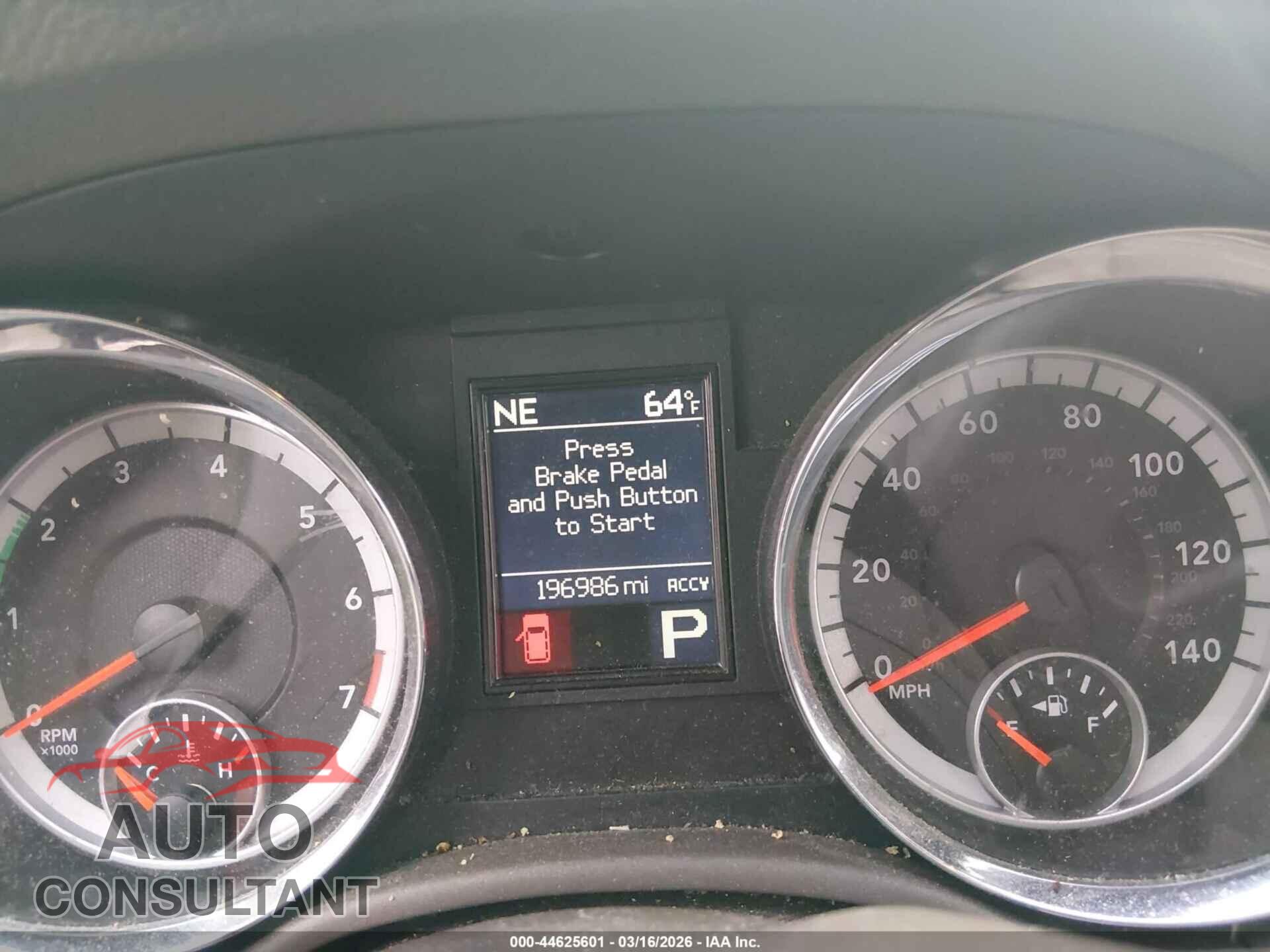 DODGE DURANGO 2012 - 1C4RDHDGXCC144398