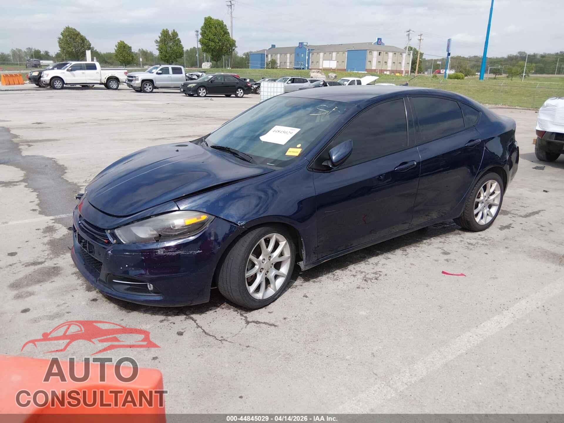 DODGE DART 2013 - 1C3CDFBA1DD267421
