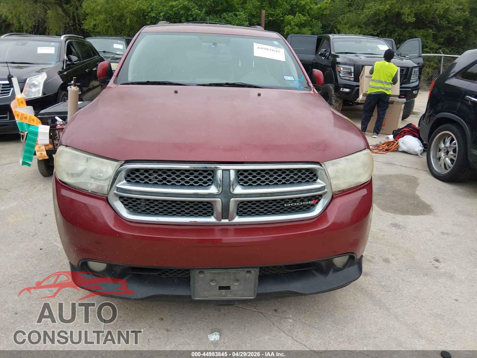 DODGE DURANGO 2013 - 1C4RDHDG8DC616910