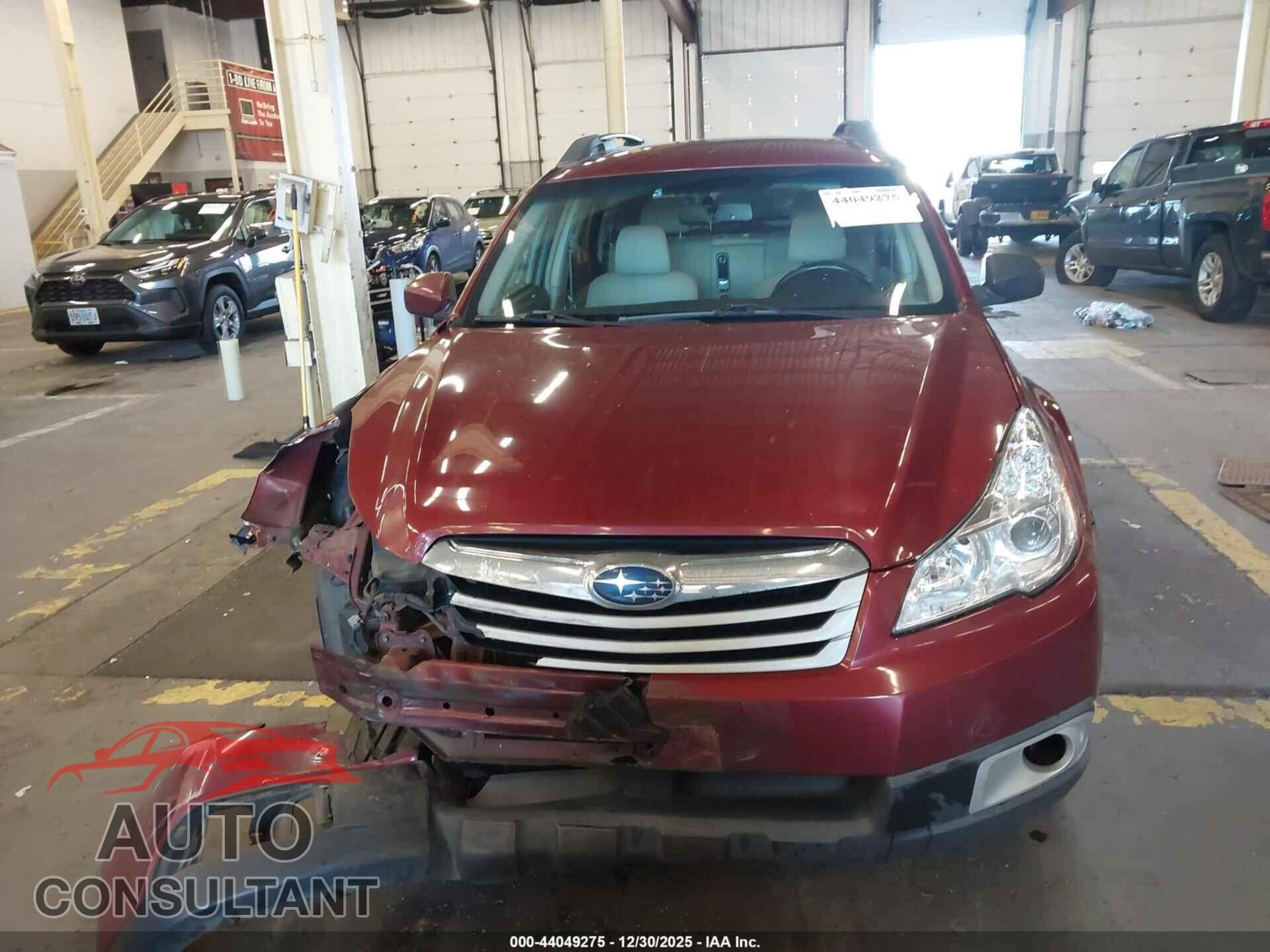 SUBARU OUTBACK 2011 - 4S4BRBCC2B3359945