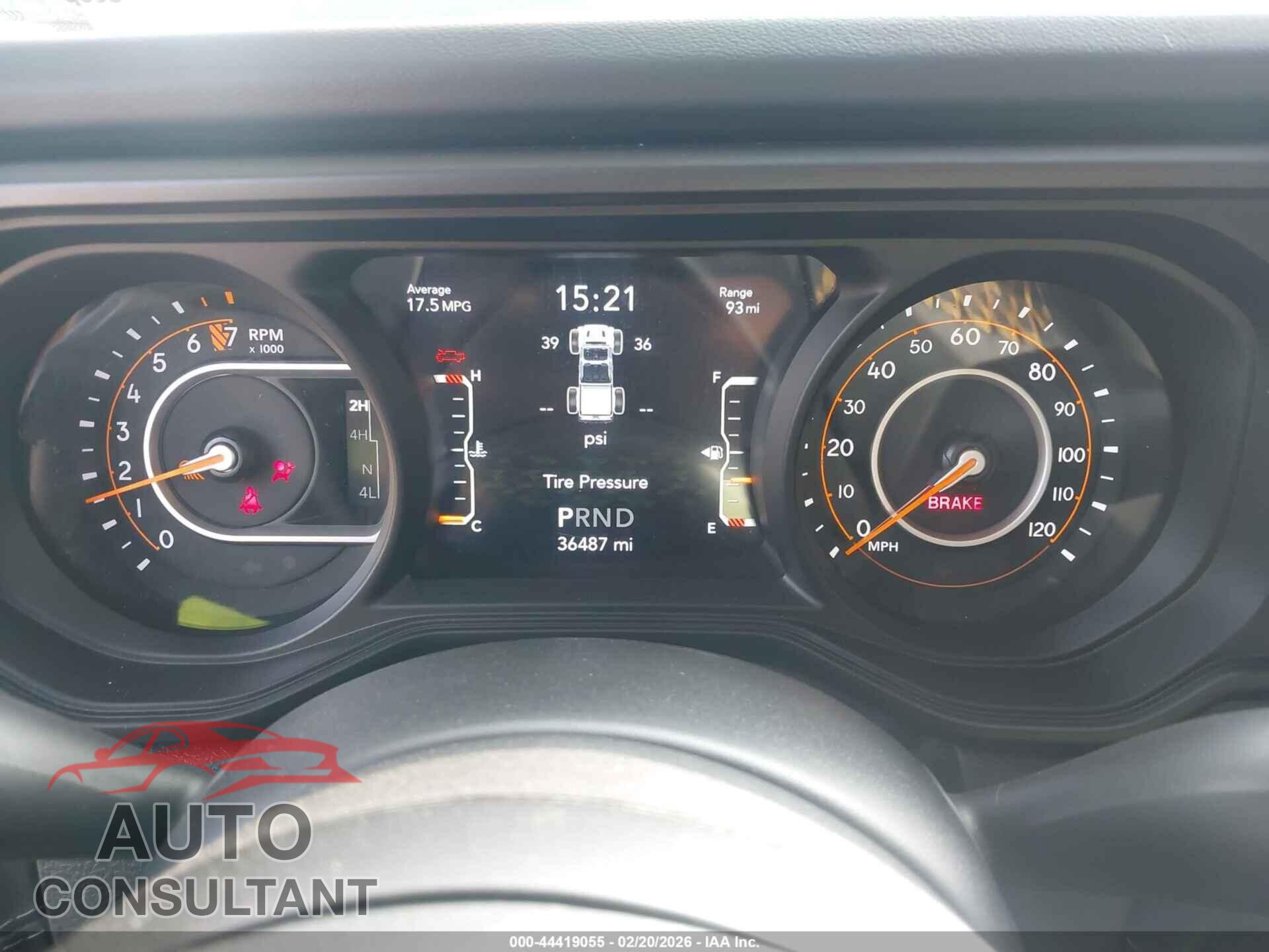JEEP GLADIATOR 2024 - 1C6HJTAG4RL128760
