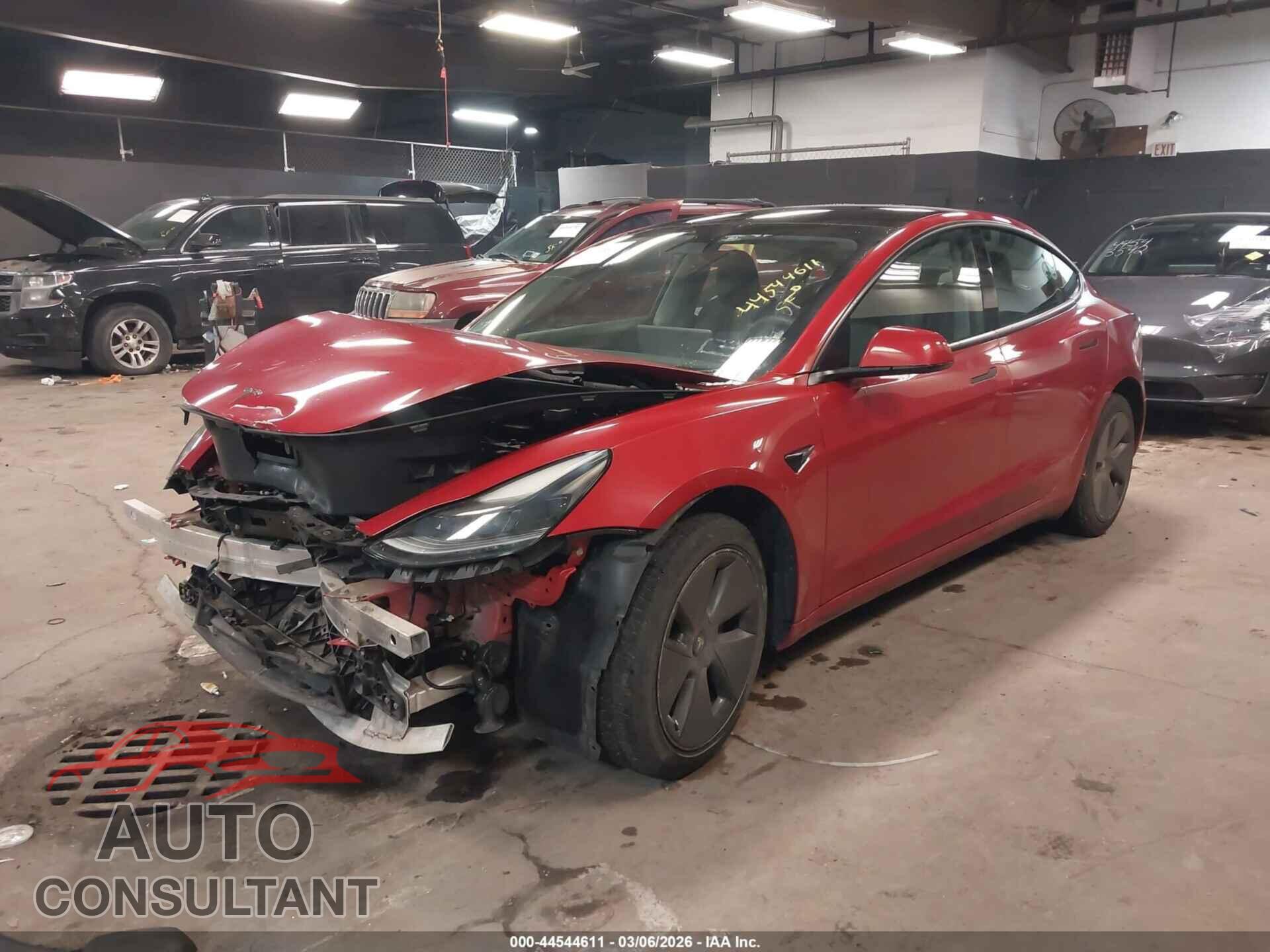 TESLA MODEL 3 2021 - 5YJ3E1EA6MF961313