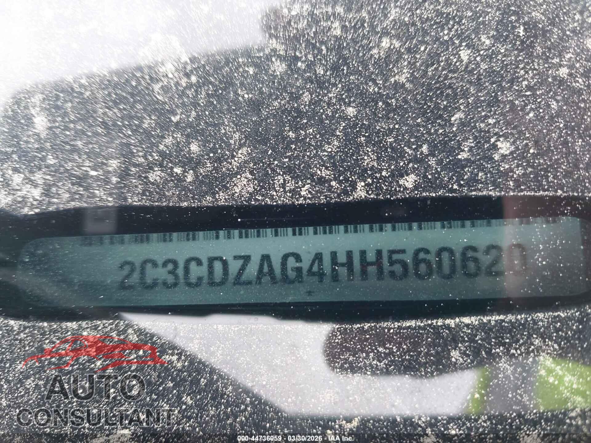 DODGE CHALLENGER 2017 - 2C3CDZAG4HH560620