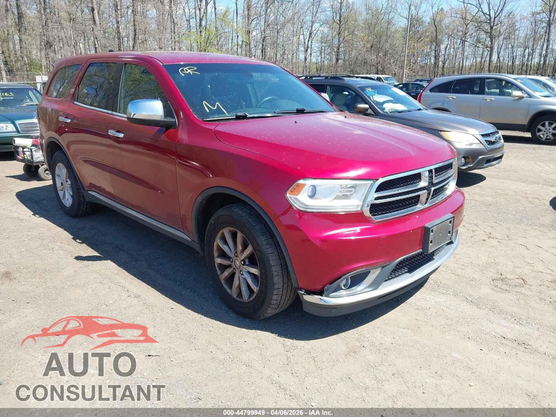 DODGE DURANGO 2014 - 1C4RDJAG5EC332504