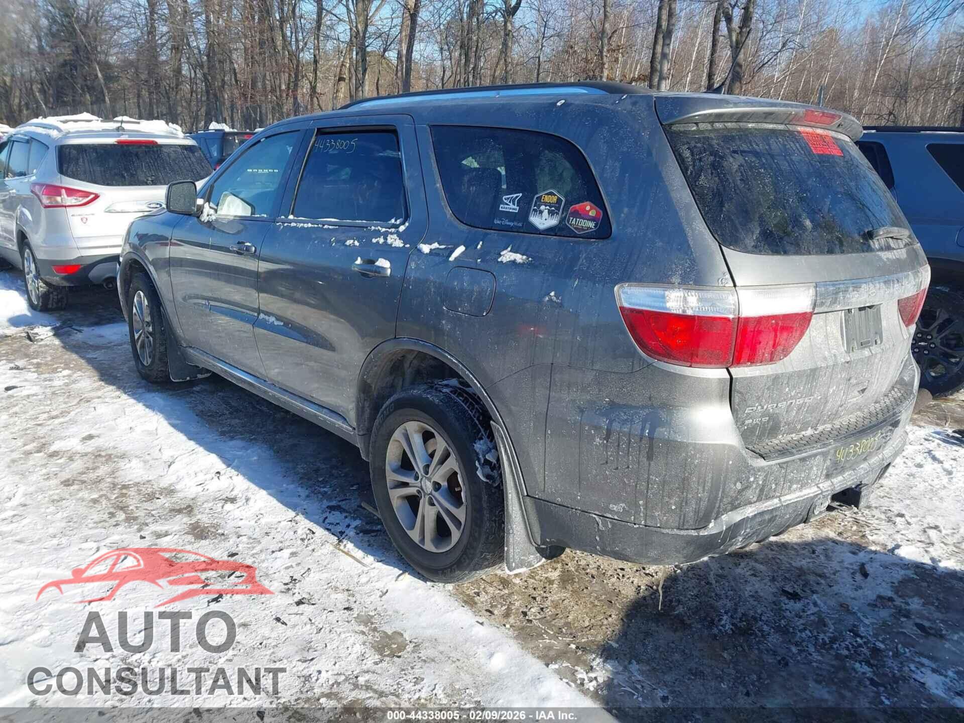DODGE DURANGO 2012 - 1C4RDJDG9CC100528