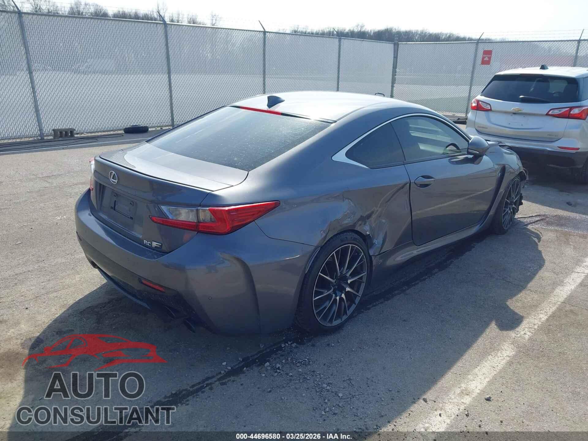 LEXUS RC F 2015 - JTHHP5BC9F5001127