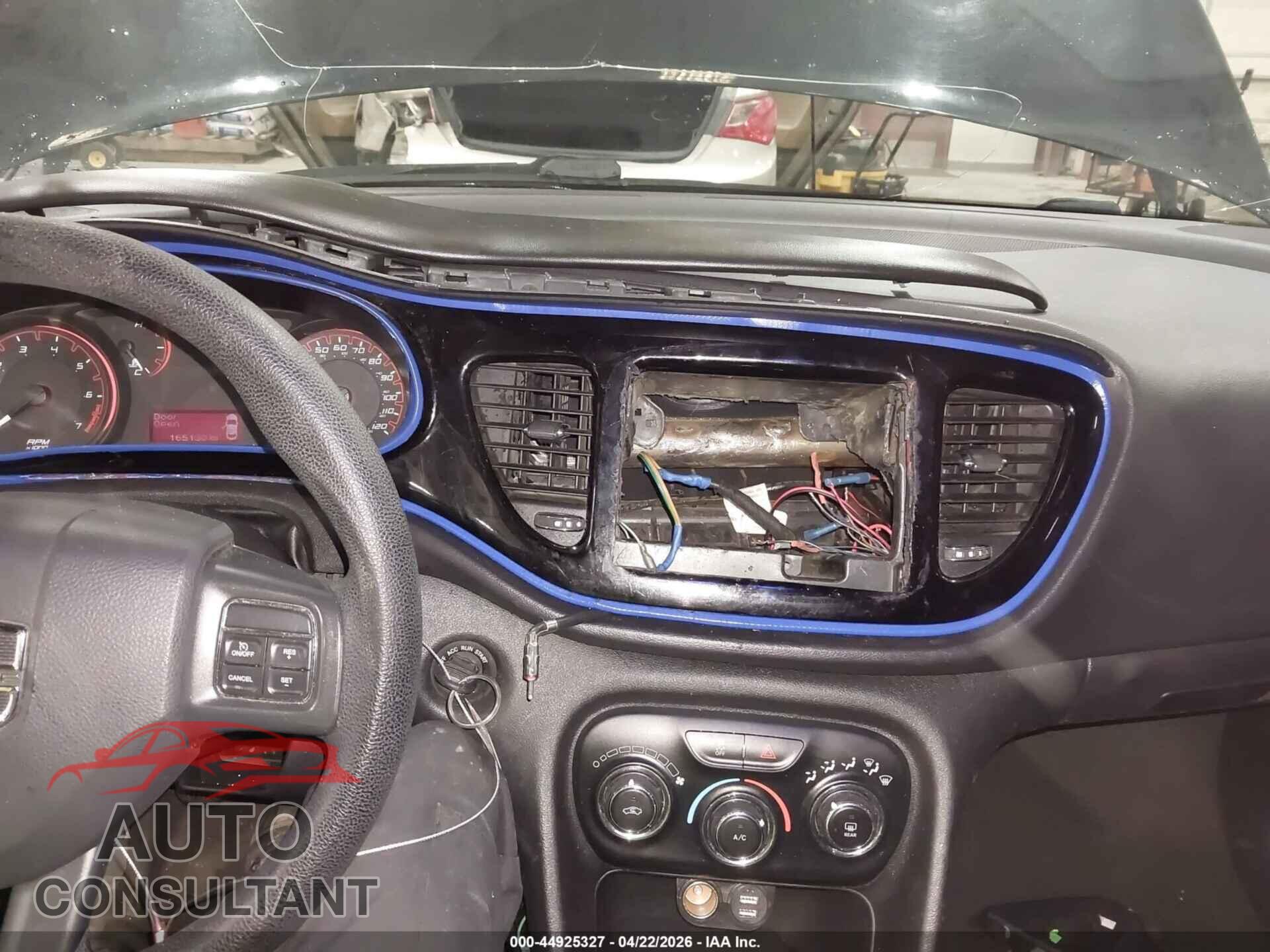 DODGE DART 2016 - 1C3CDFAA9GD694724