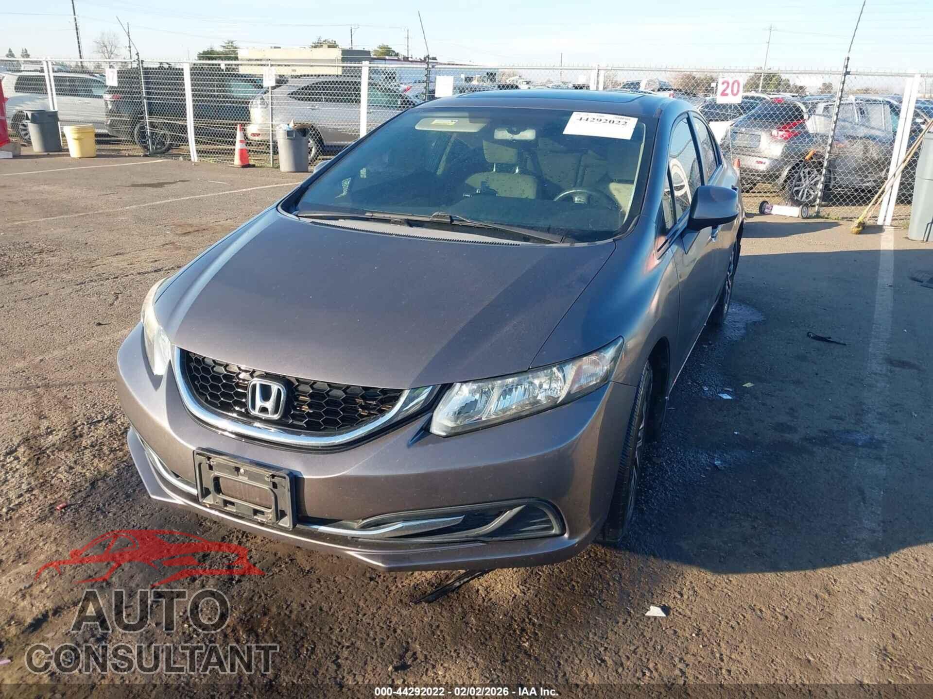 HONDA CIVIC 2013 - 19XFB2F87DE256100