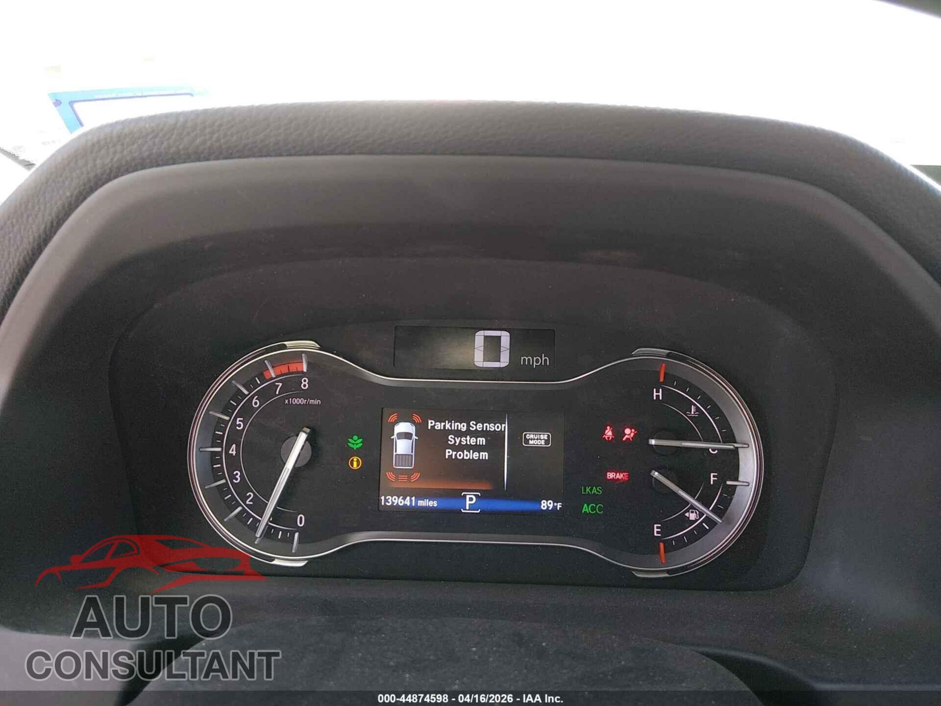 HONDA RIDGELINE 2017 - 5FPYK3F76HB011799