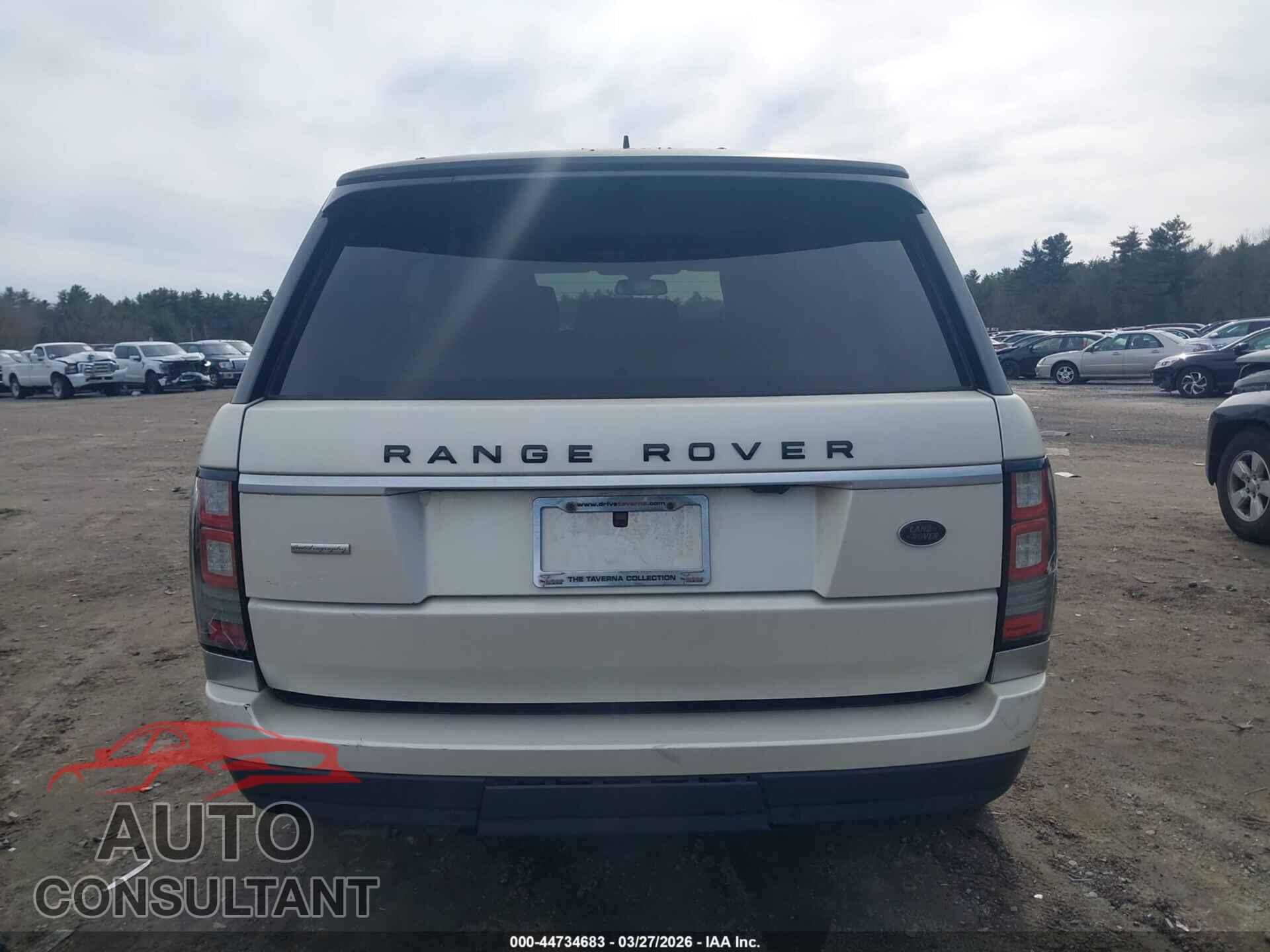 LAND ROVER RANGE ROVER 2016 - SALGV2EF3GA300301