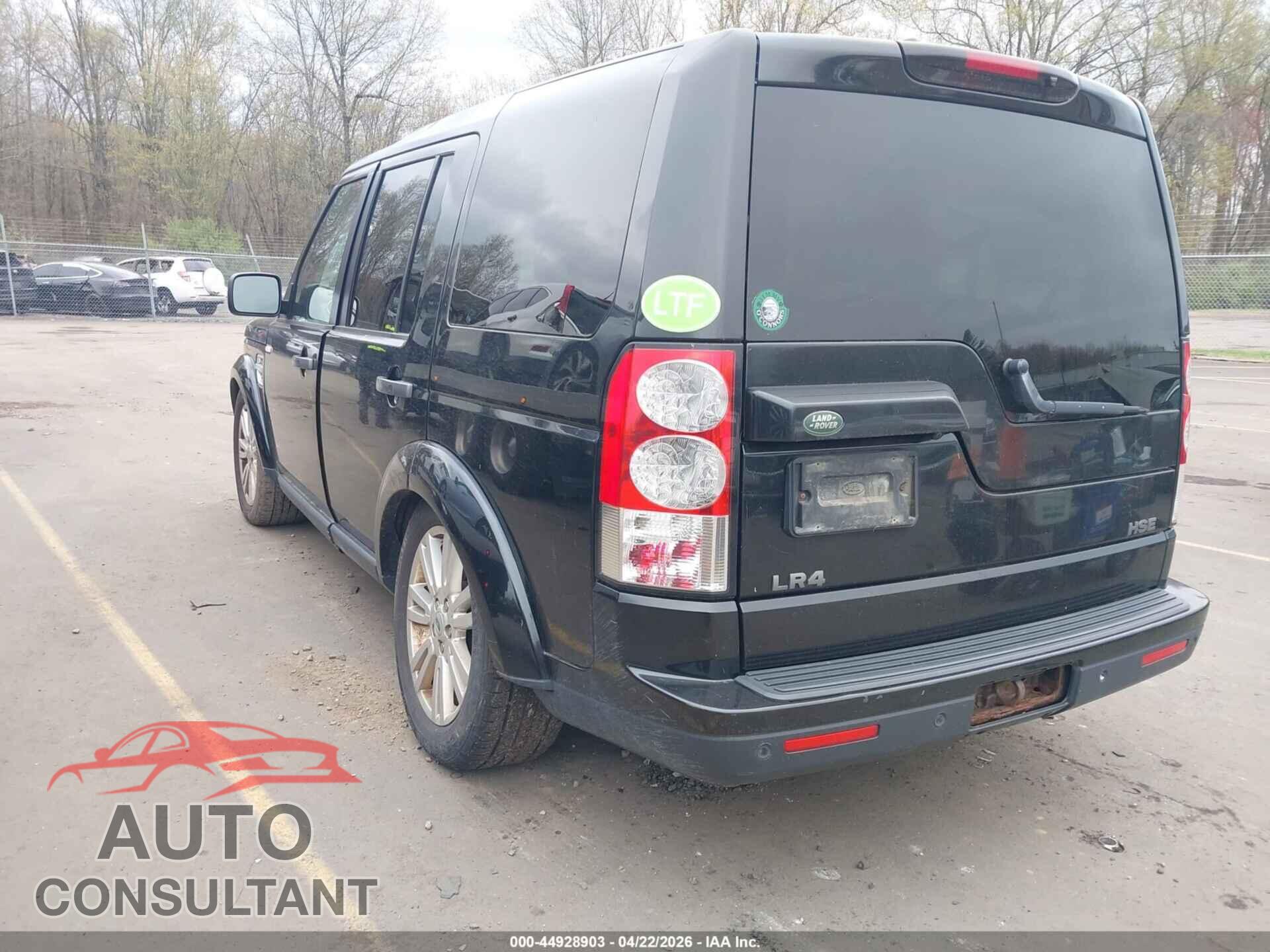 LAND ROVER LR4 2012 - SALAG2D43CA617666
